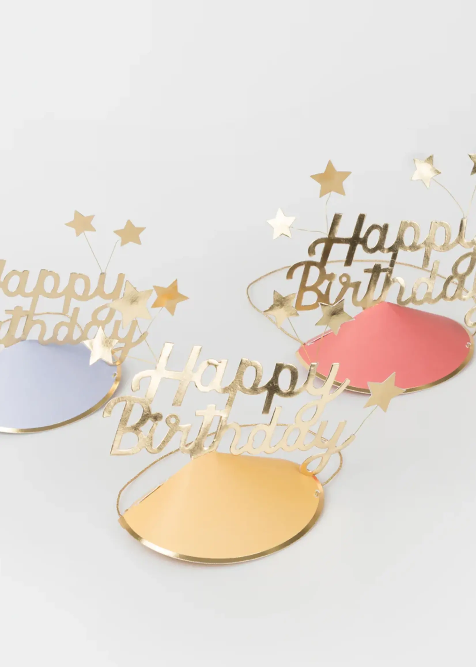 Meri Meri 6 Assorted Party Hats