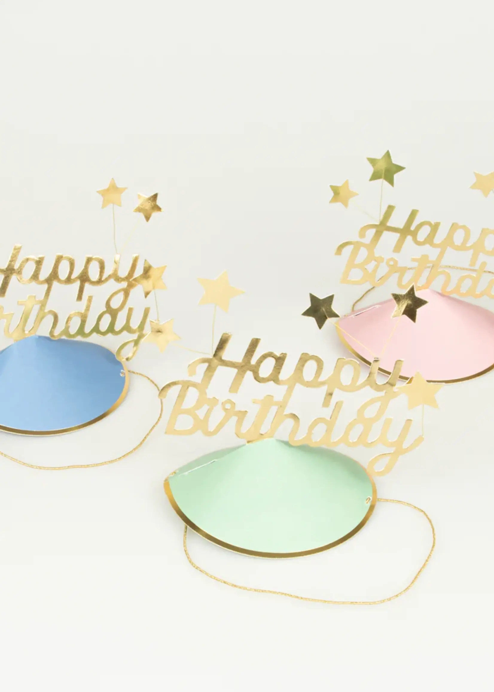 Meri Meri 6 Assorted Party Hats