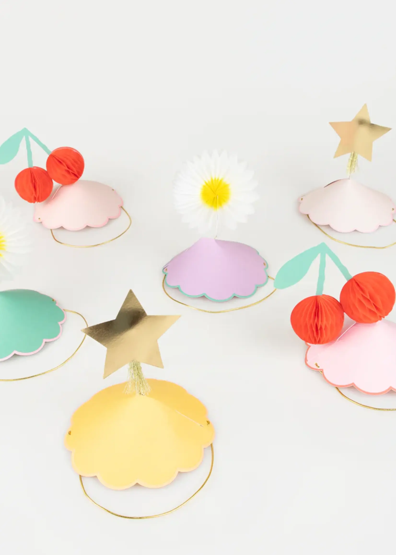 Meri Meri Happy Icons Party Hats (x 6)