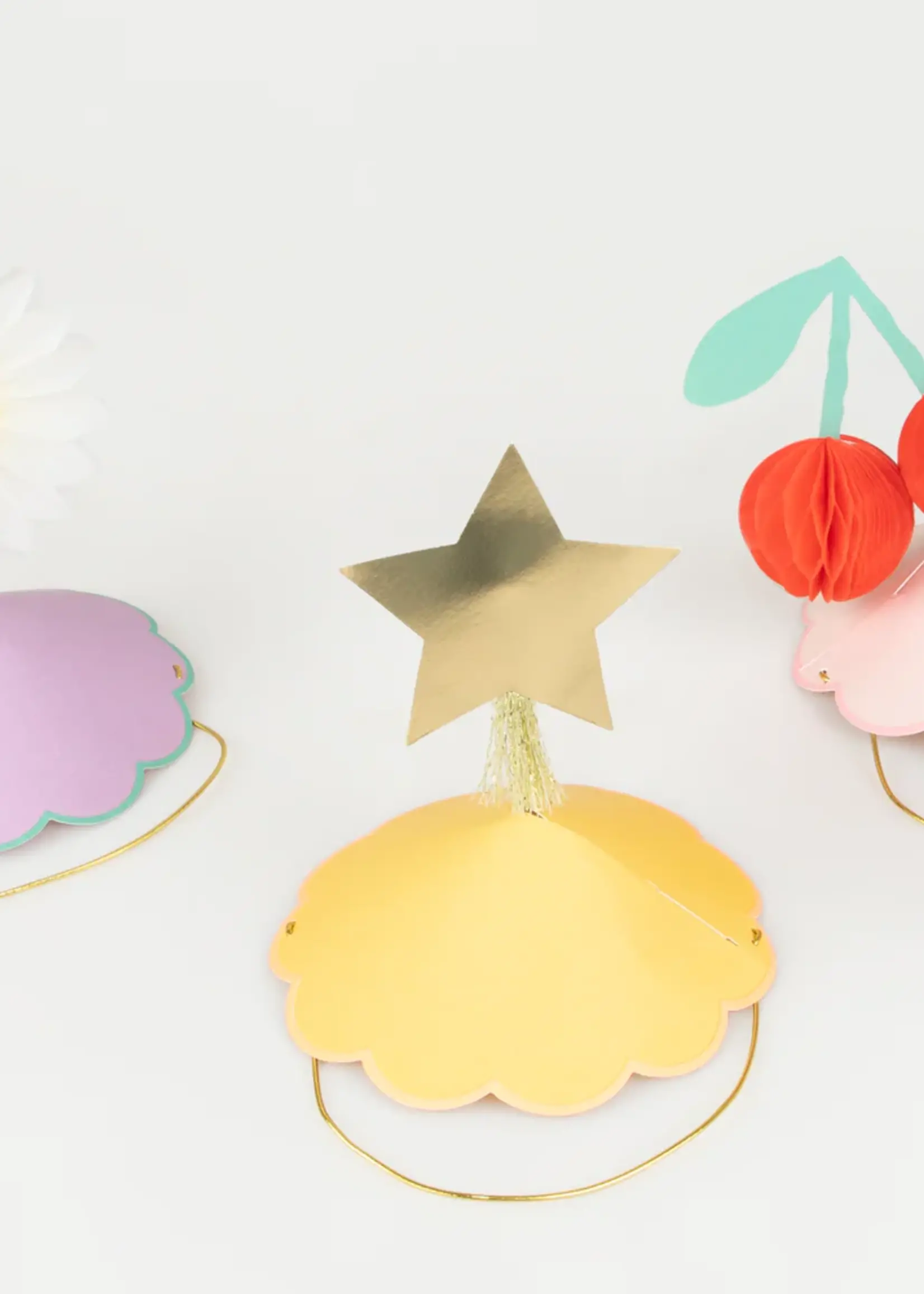 Meri Meri Happy Icons Party Hats (x 6)