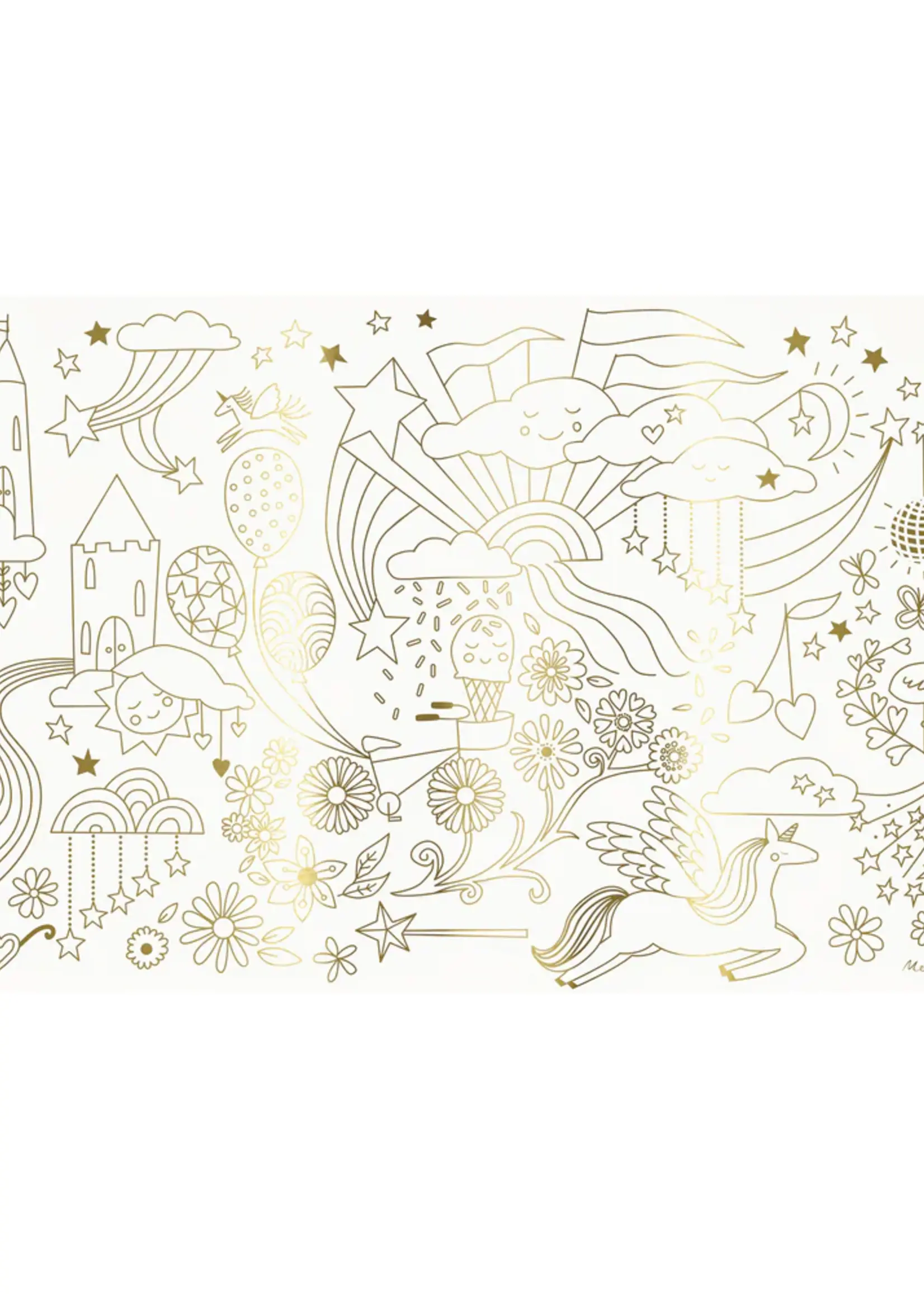 Meri Meri Happy Icons Coloring Placemats