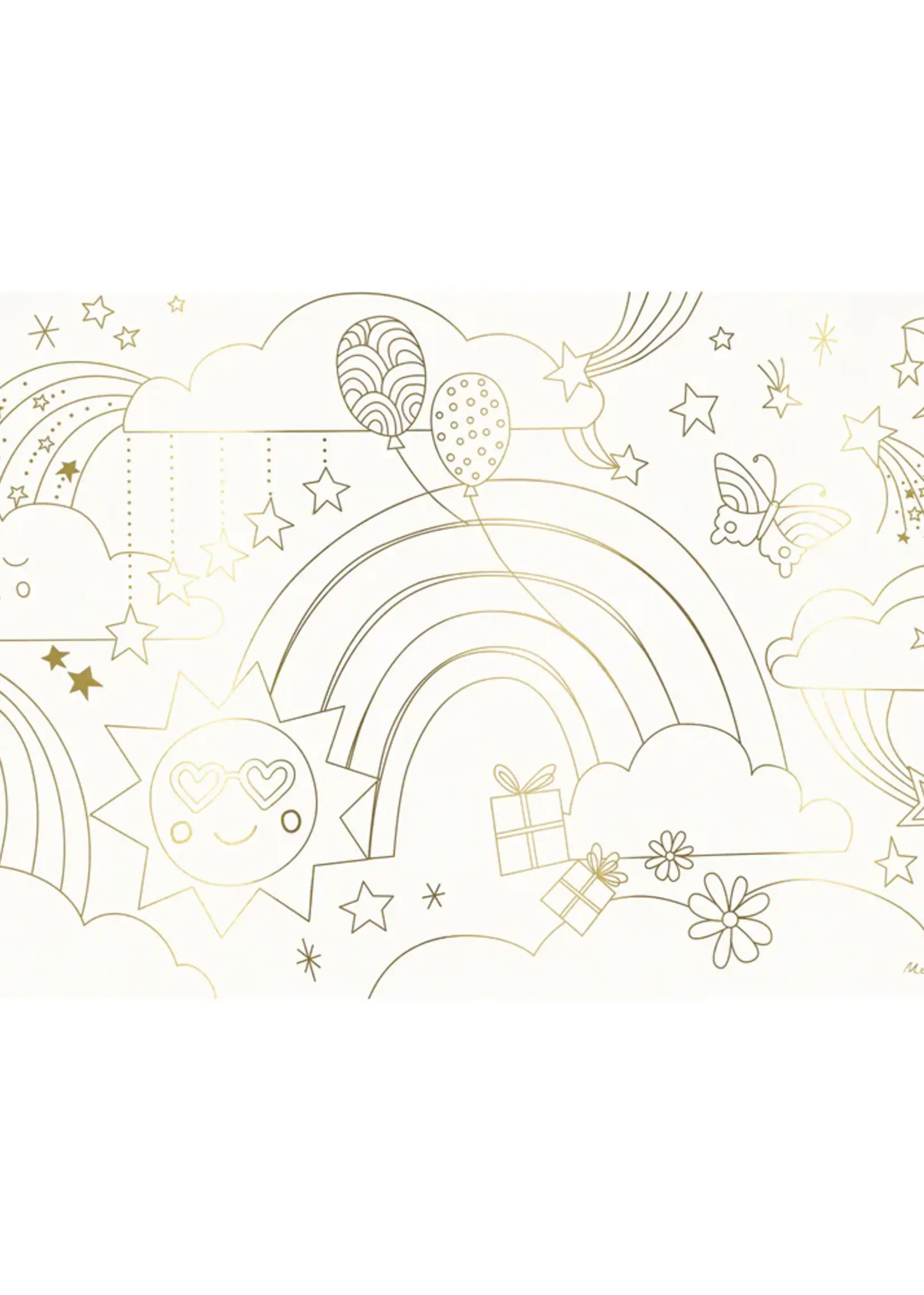 Meri Meri Happy Icons Coloring Placemats