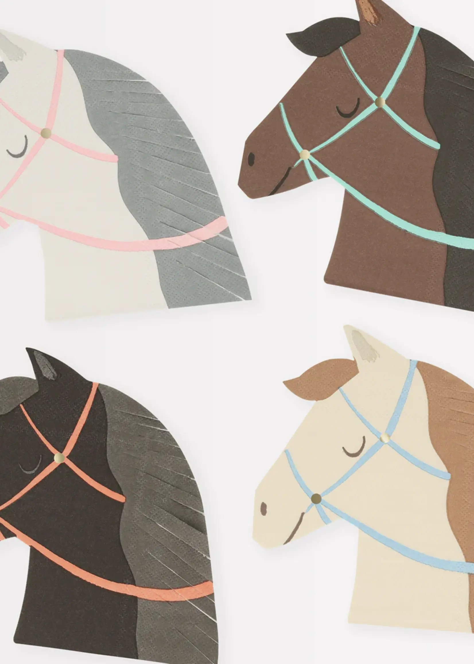 Meri Meri Horse Napkins (x 16)