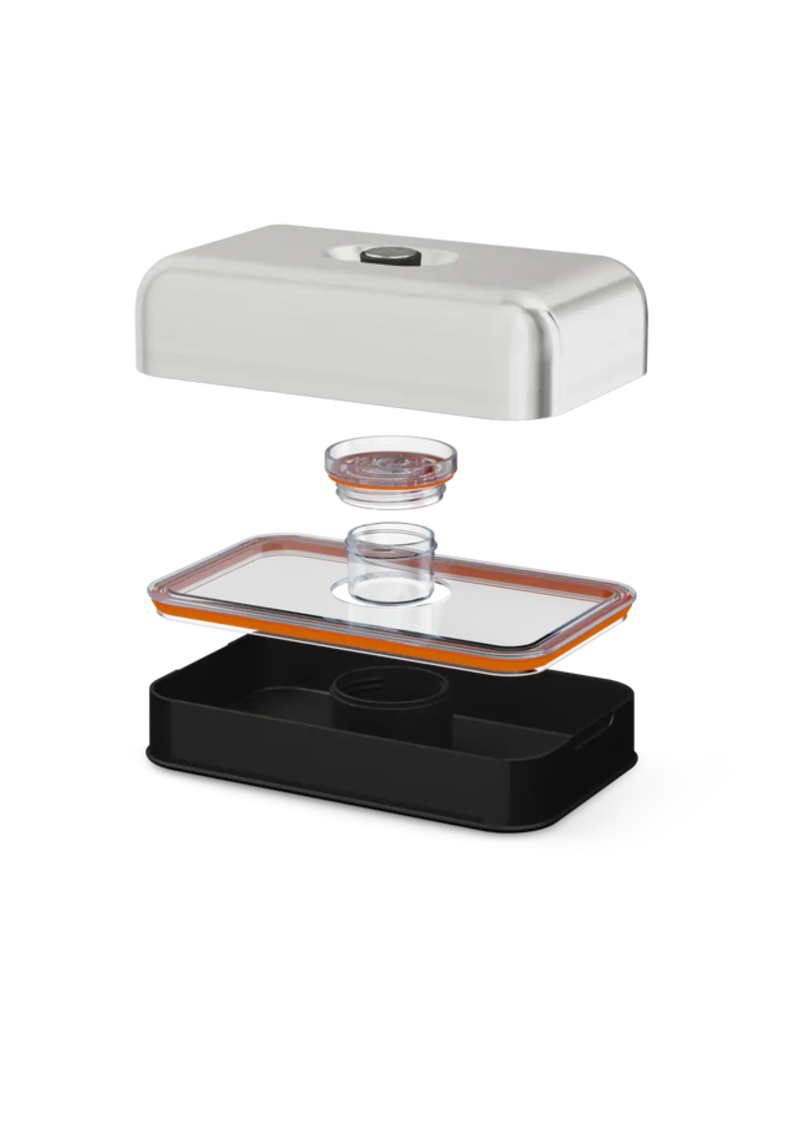 24 Bottles Lunchbox Brushed Steel