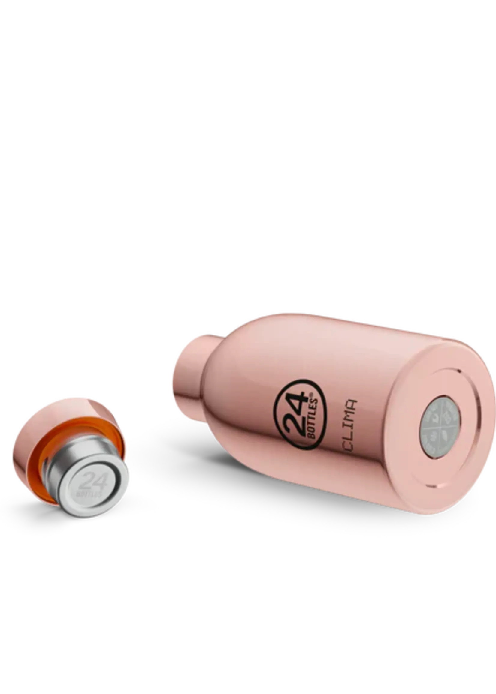 24 Bottles Clima Bottle 330 Rose Gold