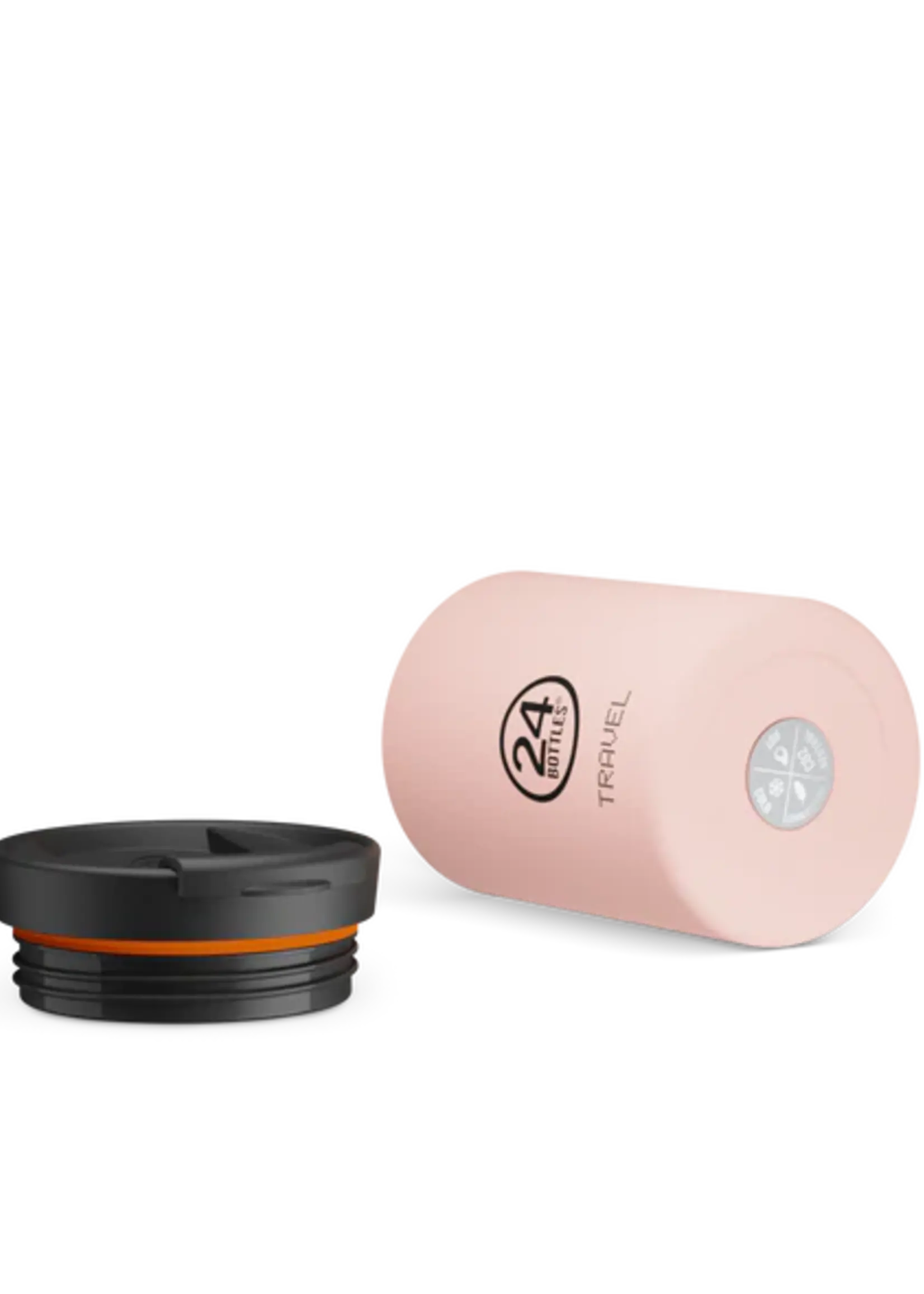 24 Bottles Travel Tumbler Dusty Pink 350 ml