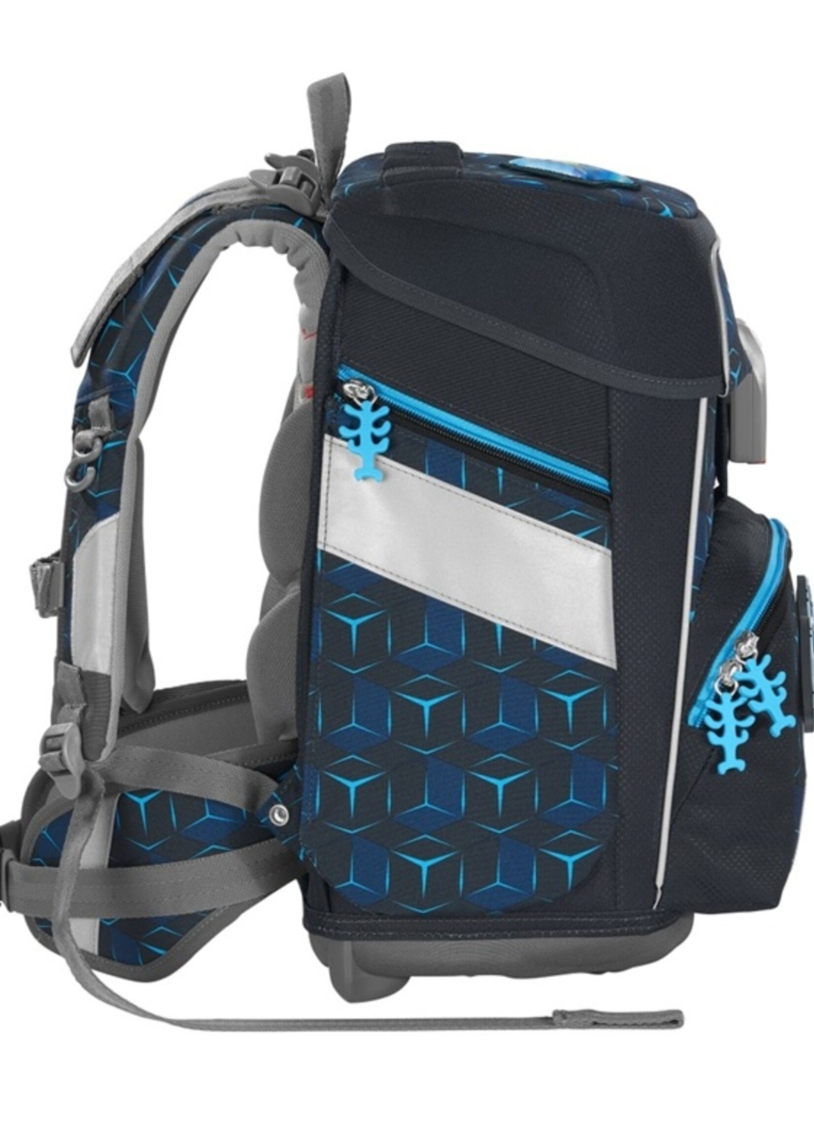 Step by Step SPACE SHINE Schultaschen-Set Shark Dexter