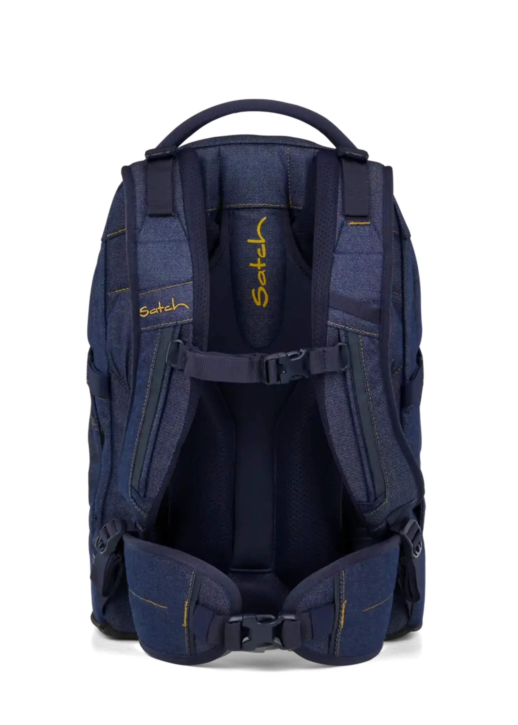 SATCH Denim Blue Pack Schulrucksack - 3 teiliges Set