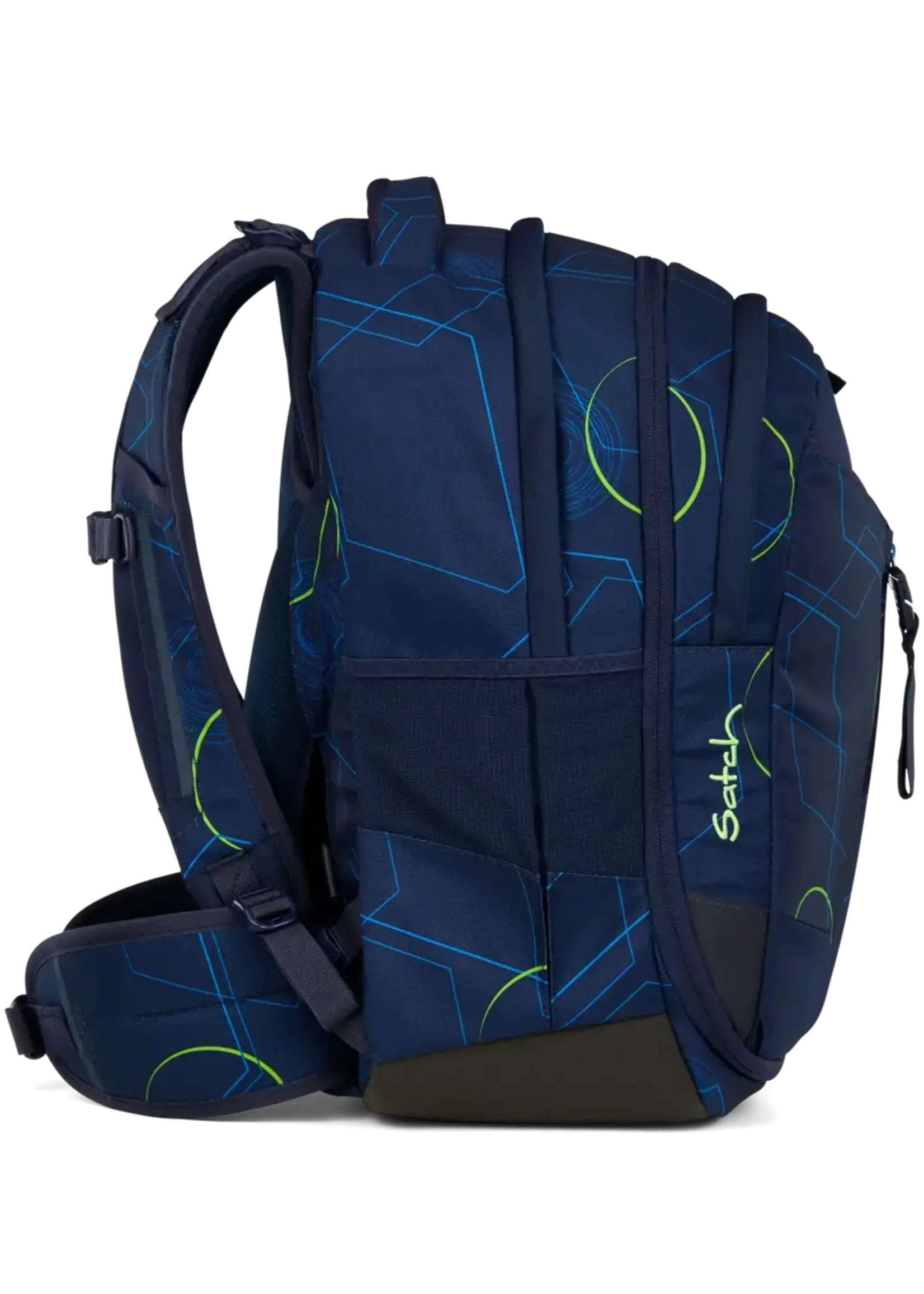 SATCH Match Schulrucksack Blue Tech