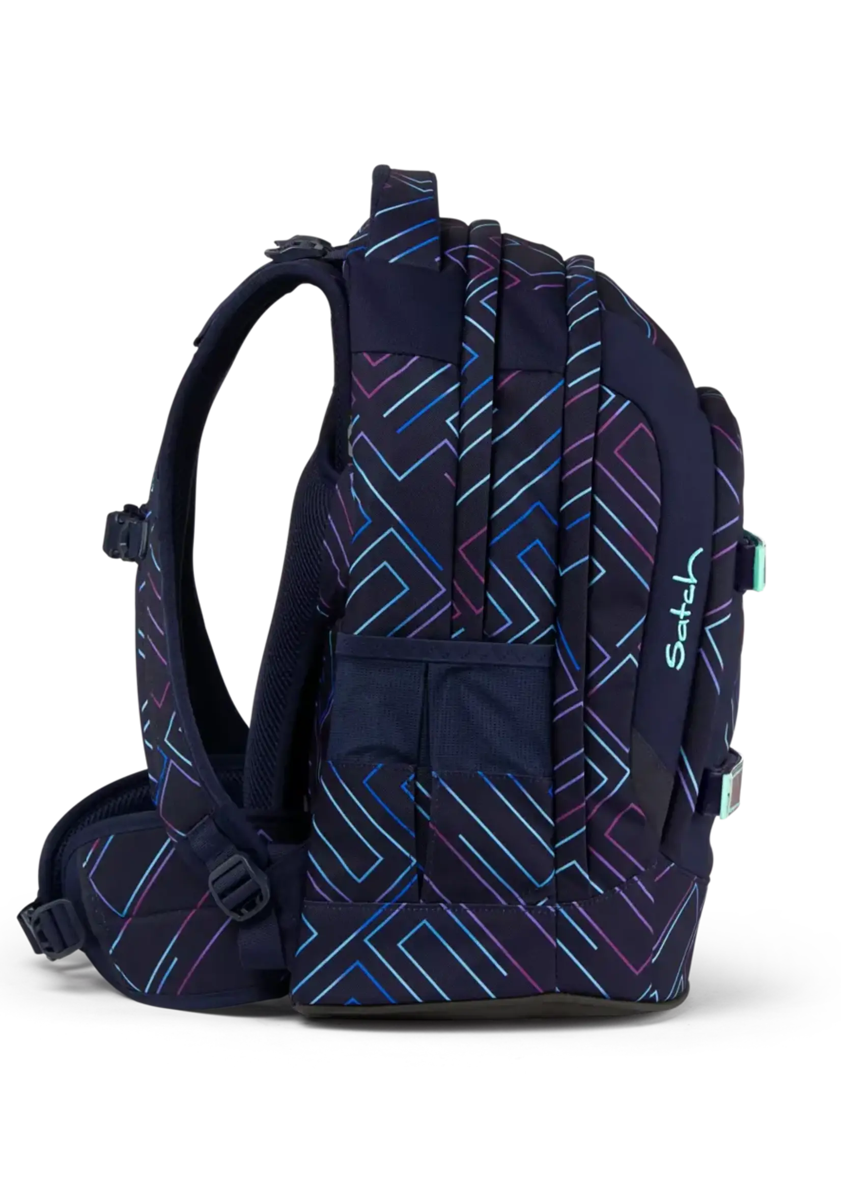 SATCH Pack Schulrucksack Purple Laser