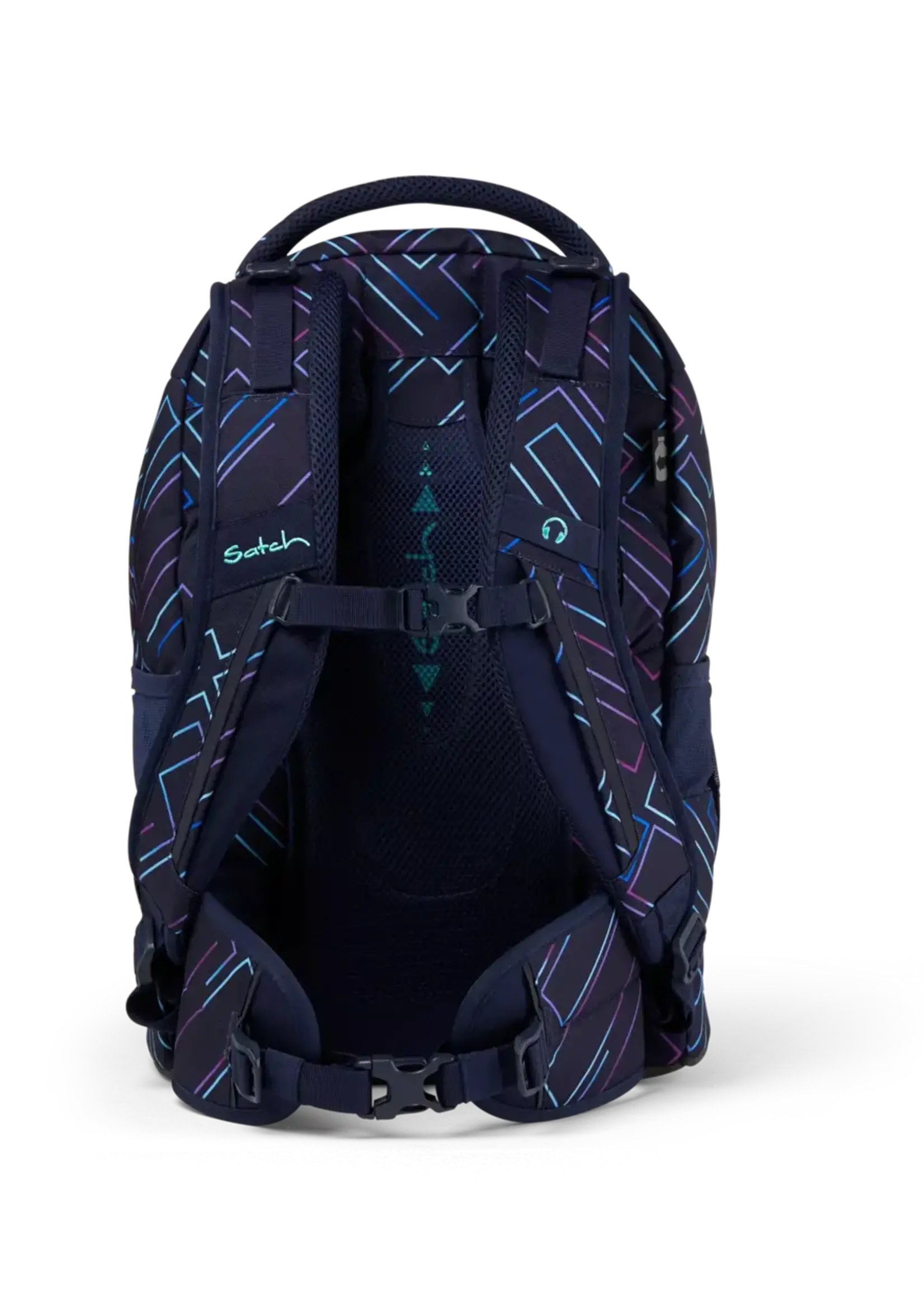 SATCH Pack Schulrucksack Purple Laser