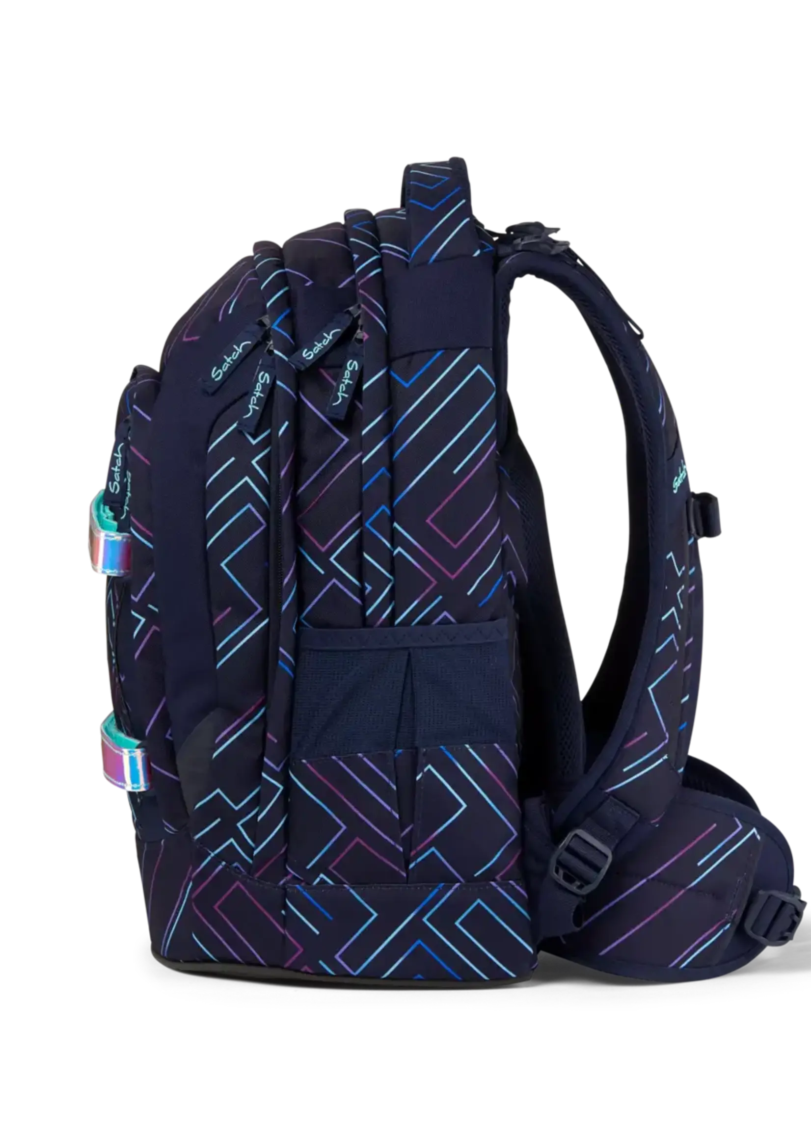 SATCH Pack Schulrucksack Purple Laser