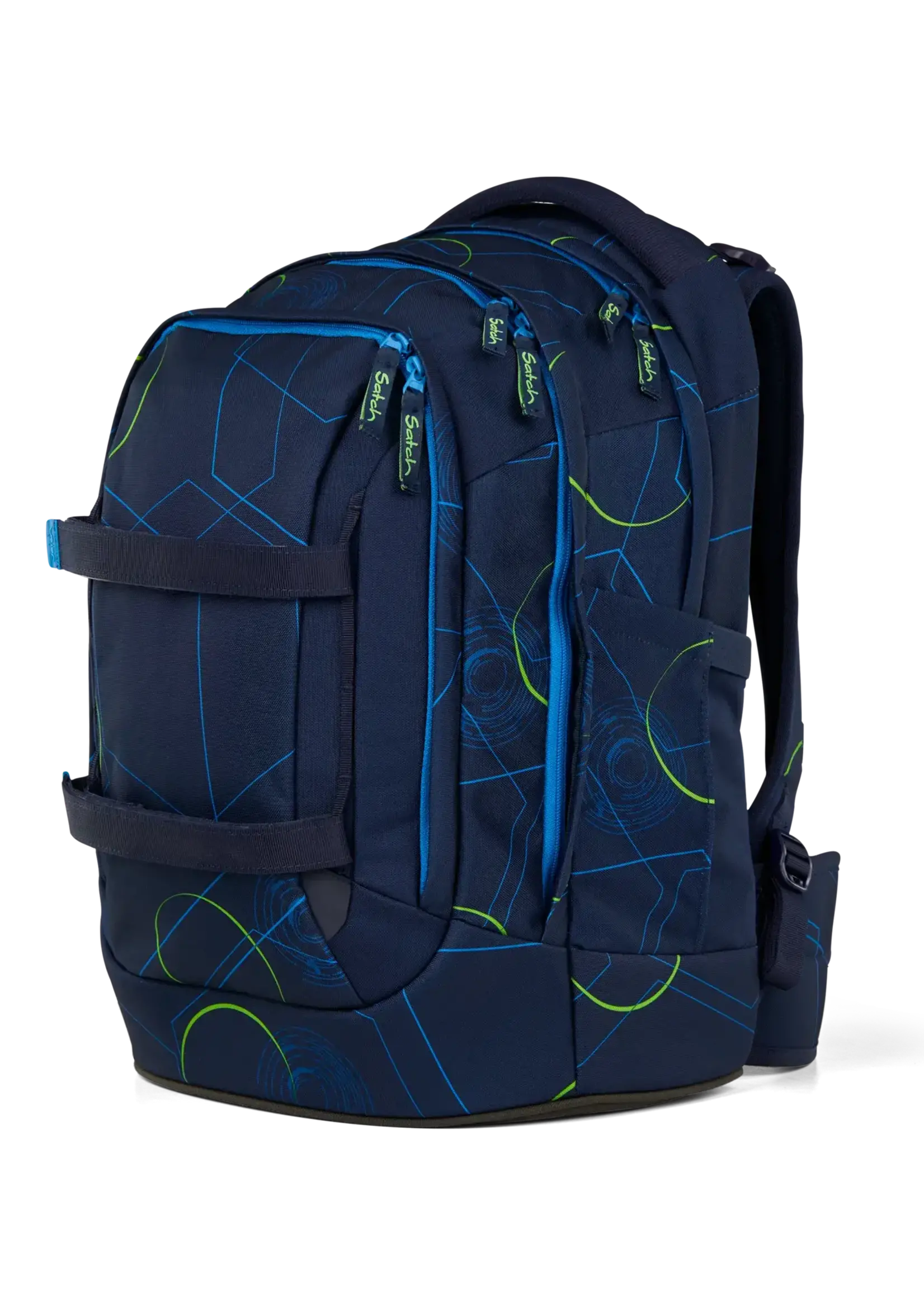 SATCH Pack Schulrucksack Blue Tech