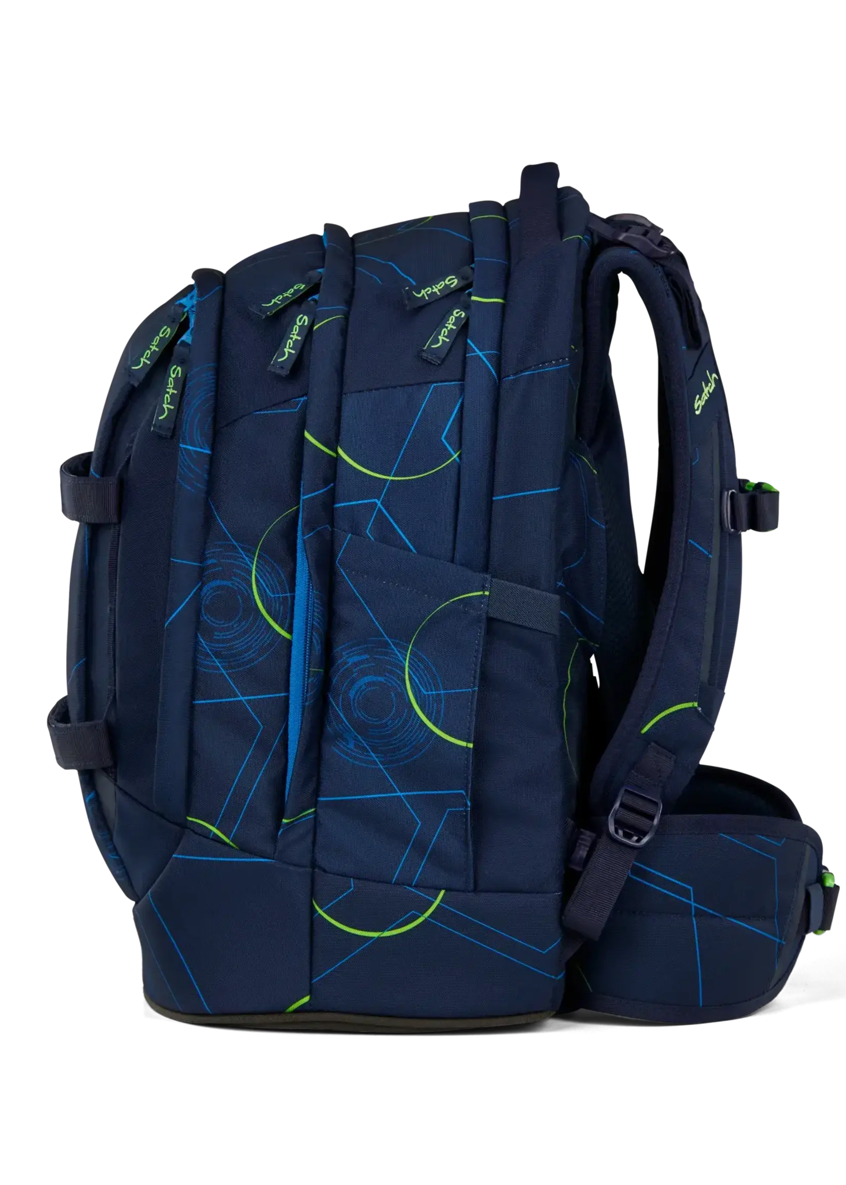 SATCH Pack Schulrucksack Einzeln Blu