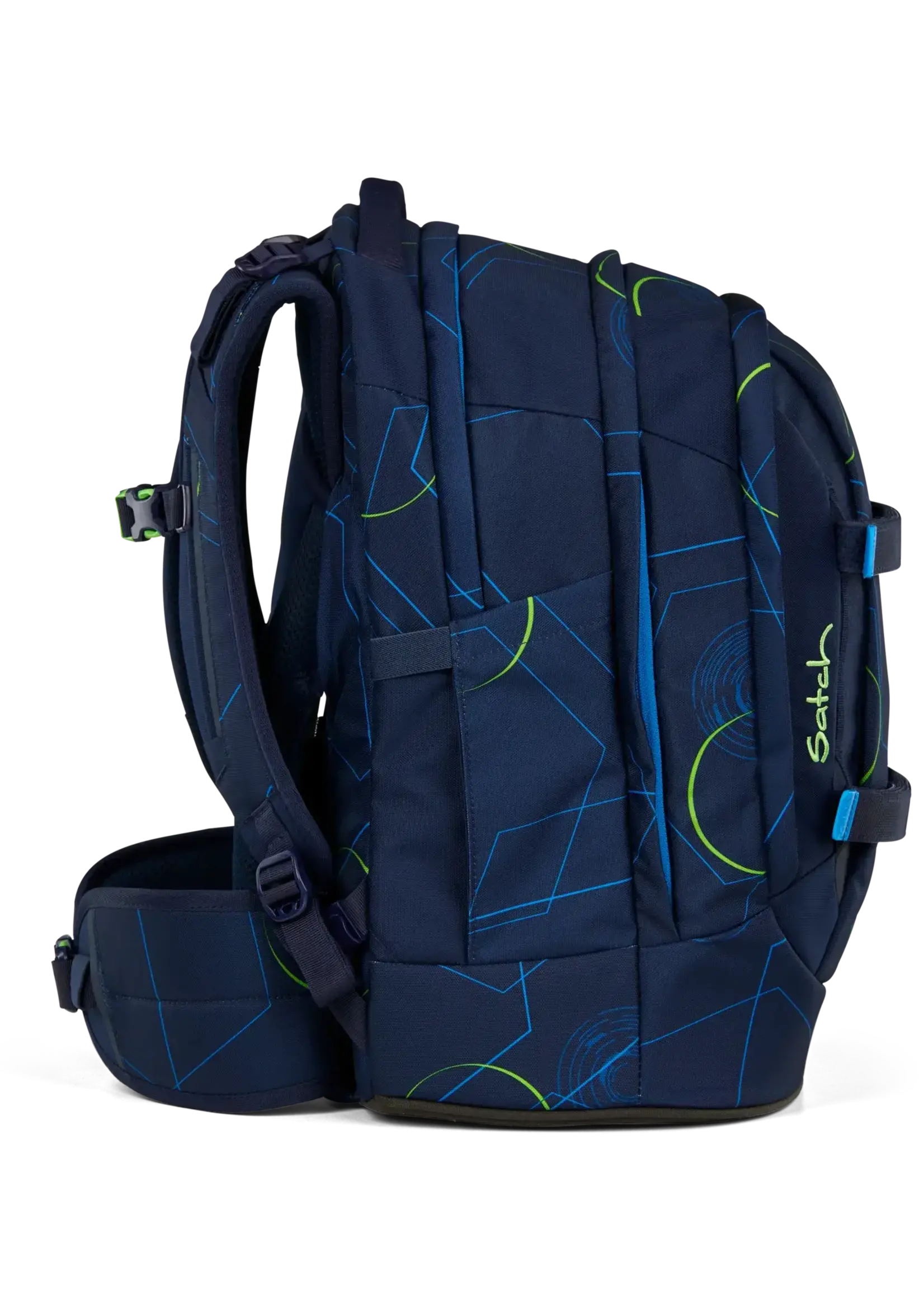 SATCH Pack Schulrucksack Einzeln Blu