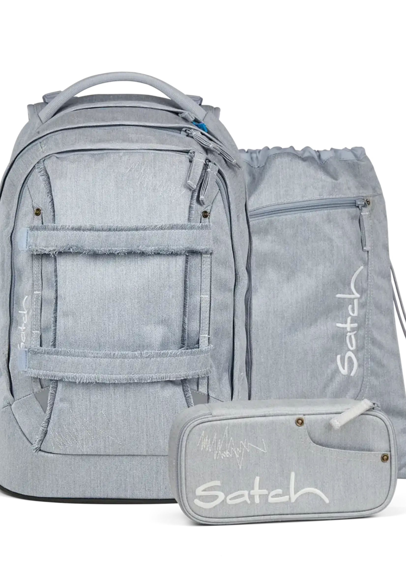 SATCH Washed Blue Pack Schulrucksack