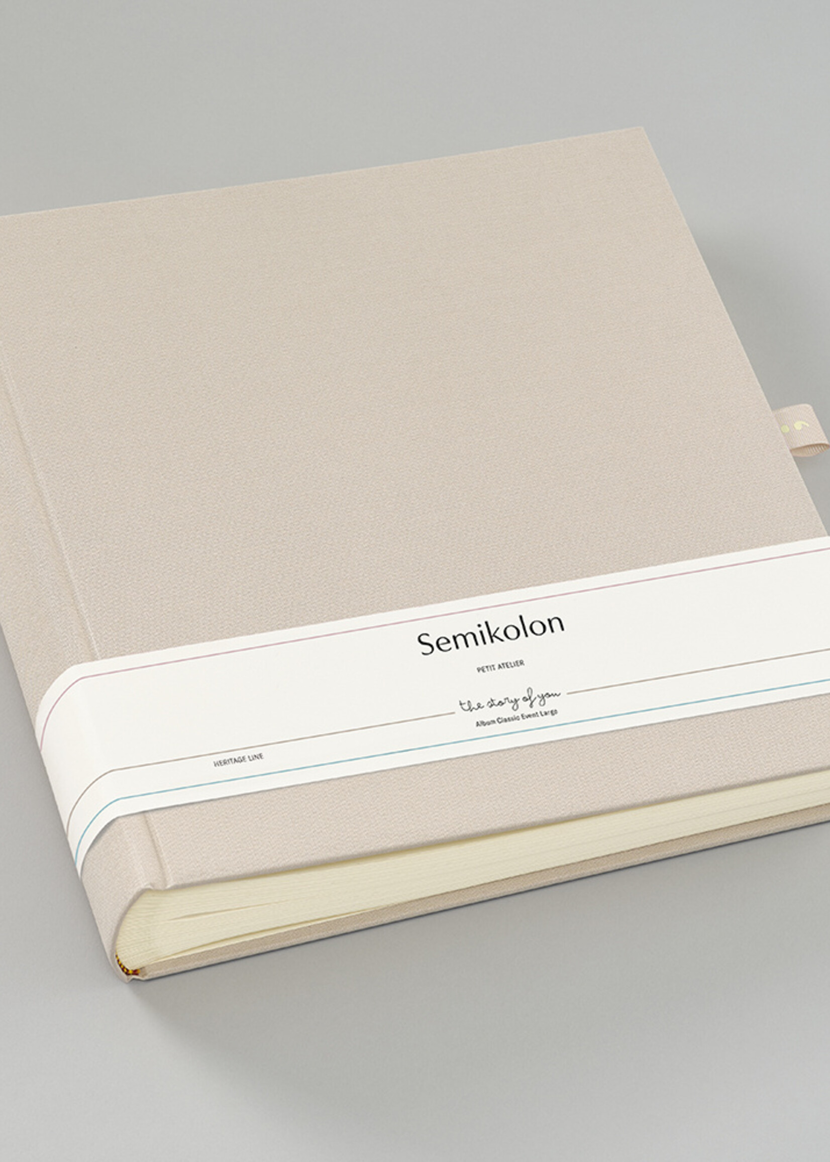 Semikolon Album Classic Event Large, Petit Atelier, warm sand