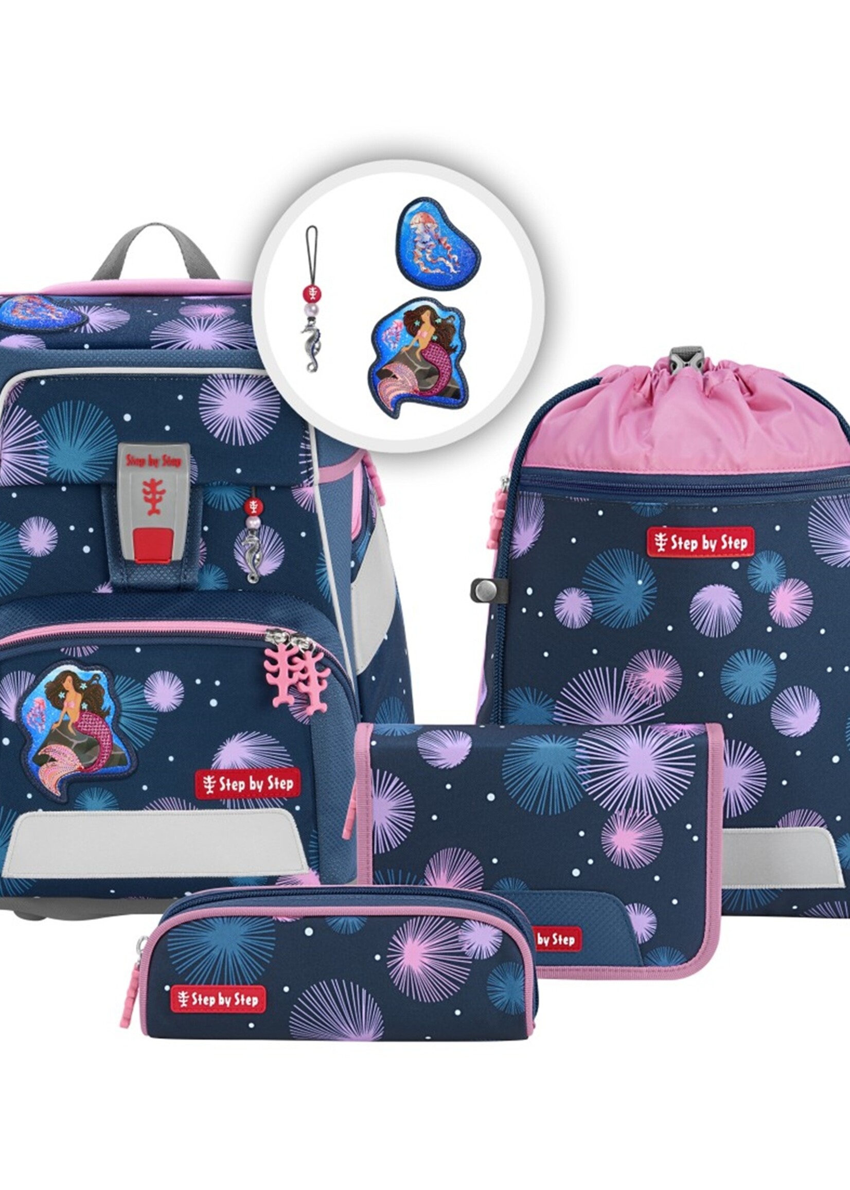 Step by Step SPACE Schulranzen-Set Mermaid Delia