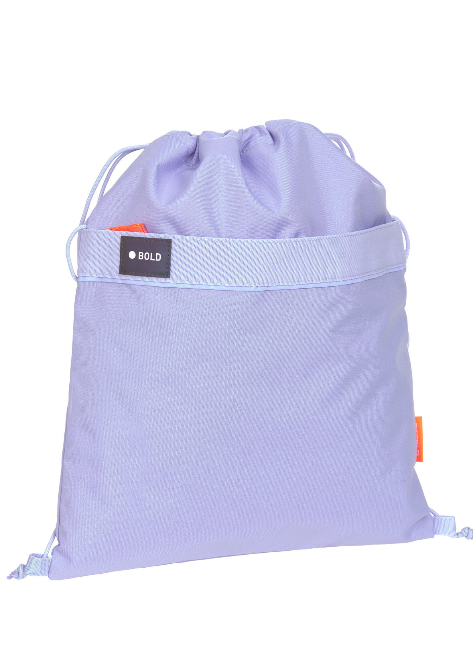 Lässig Fashion School String Bag Bold lavende