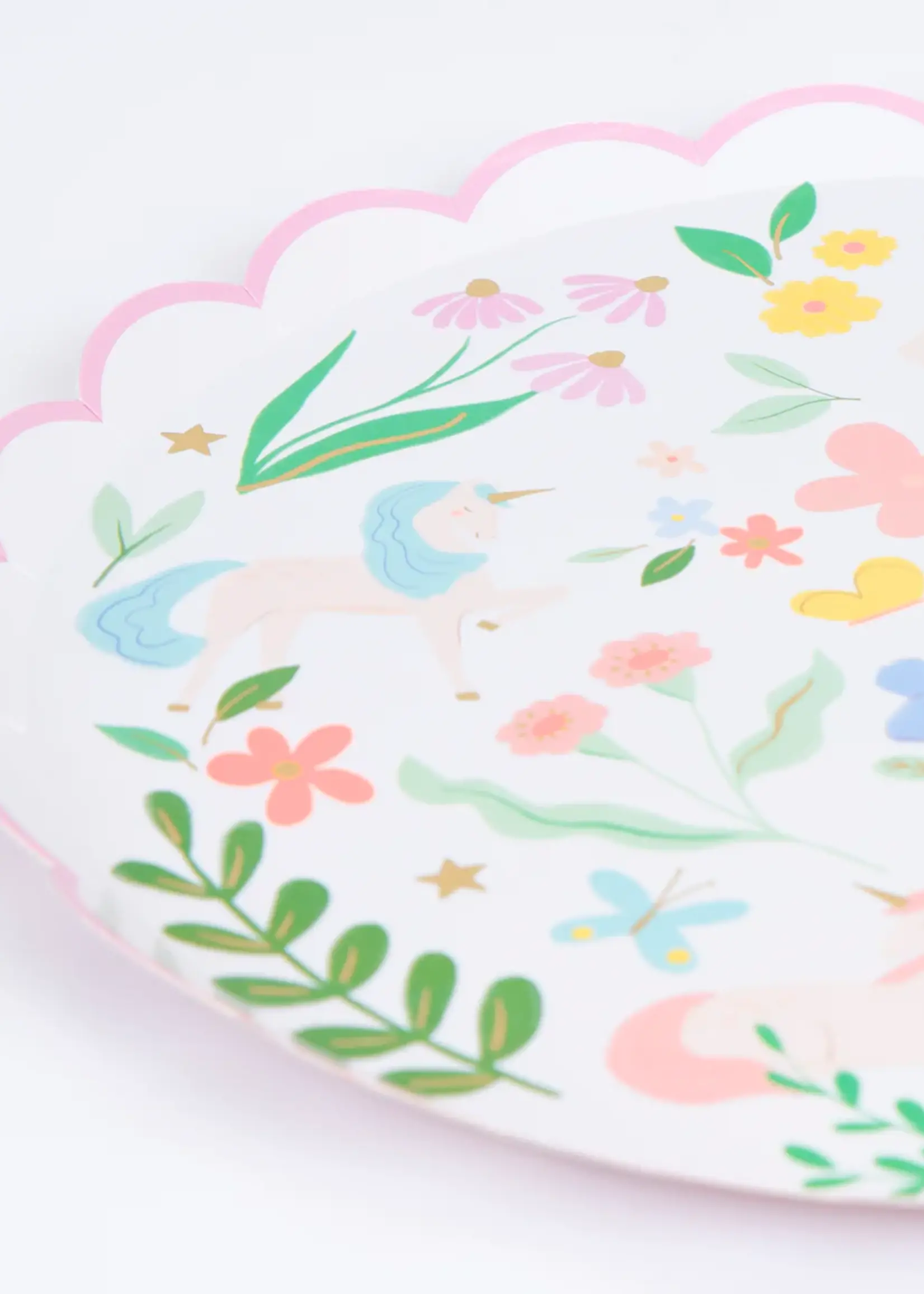 Meri Meri Meadow Unicorns Dinner Plates
