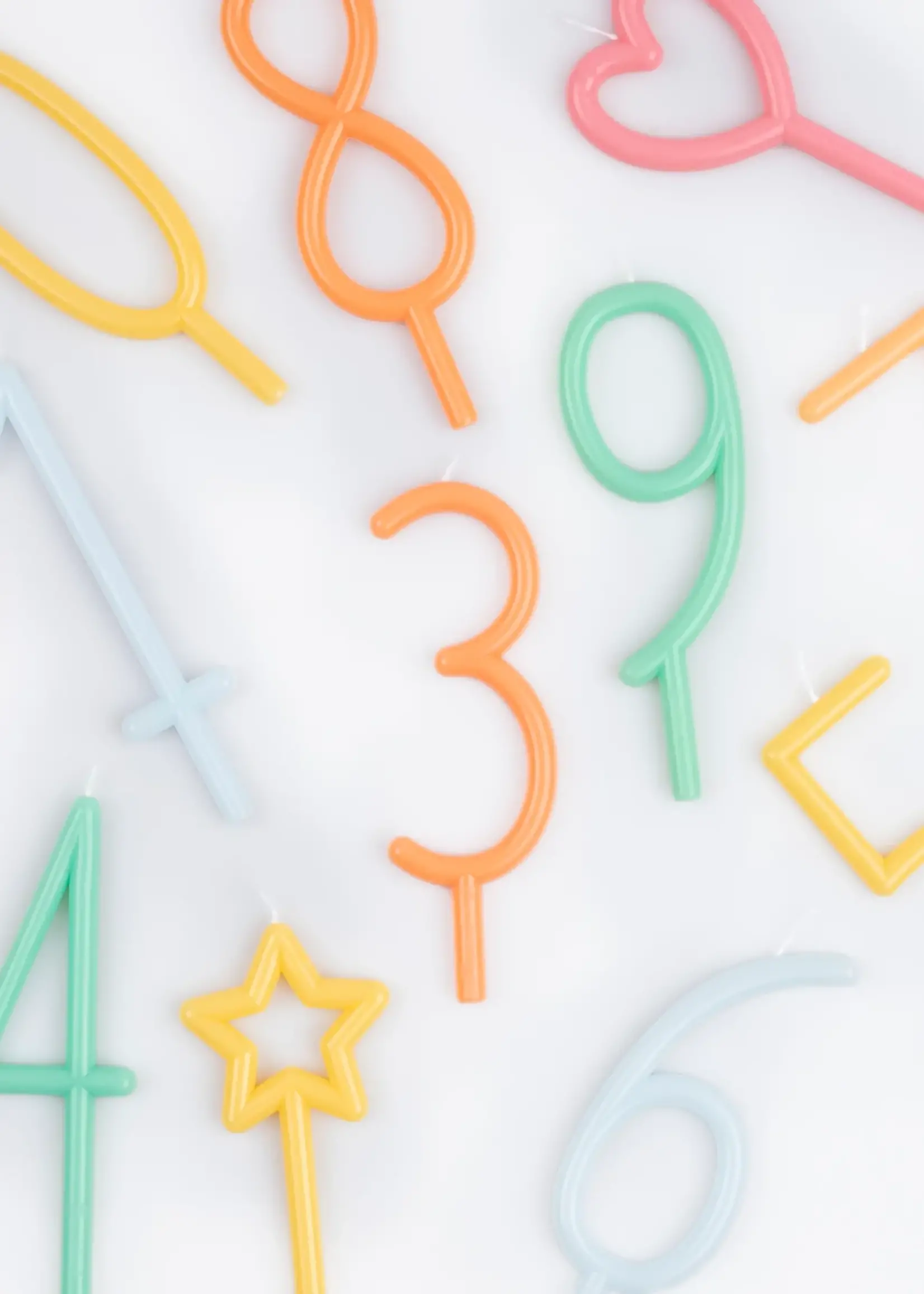 Meri Meri Slim Number 7 Candle