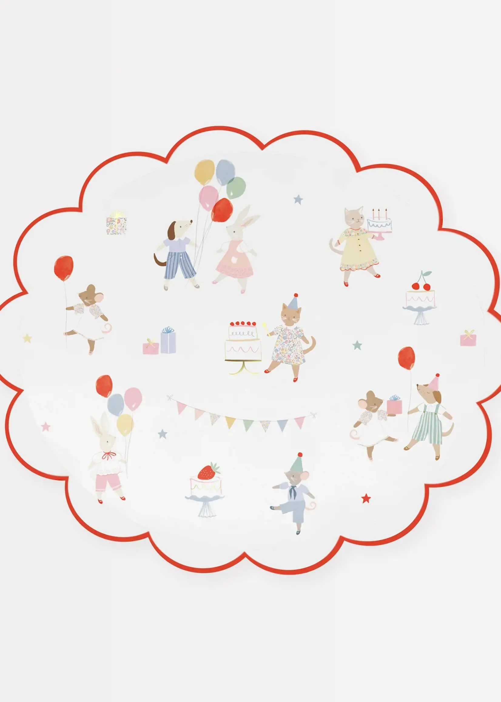 Meri Meri Animal Friends Beistell-Teller