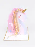 Meri Meri Unicorn Birthday Card