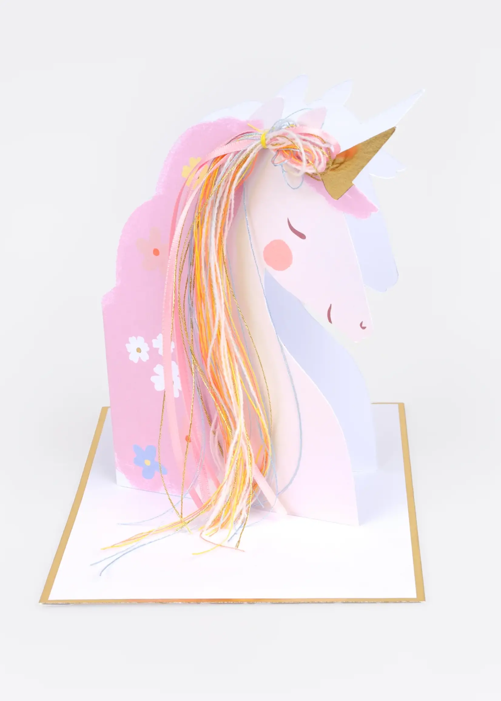 Meri Meri Unicorn Birthday Card