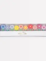MERI MERI Kerzen Rainbow Daisy (12 Stück)