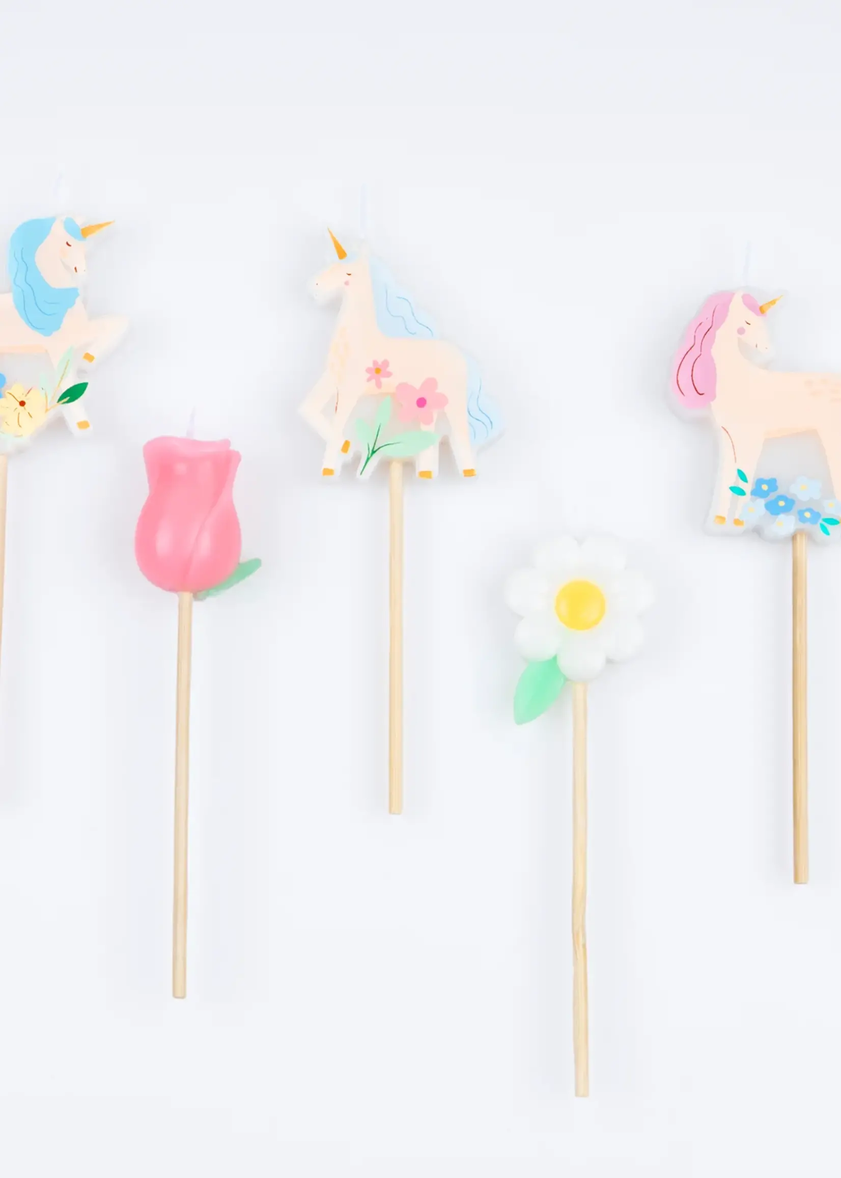 Meri Meri Meadow Unicorns Candles