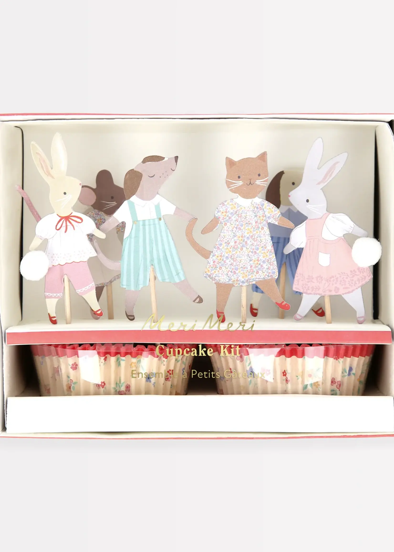 Meri Meri Animal Friends Cupcake Kit