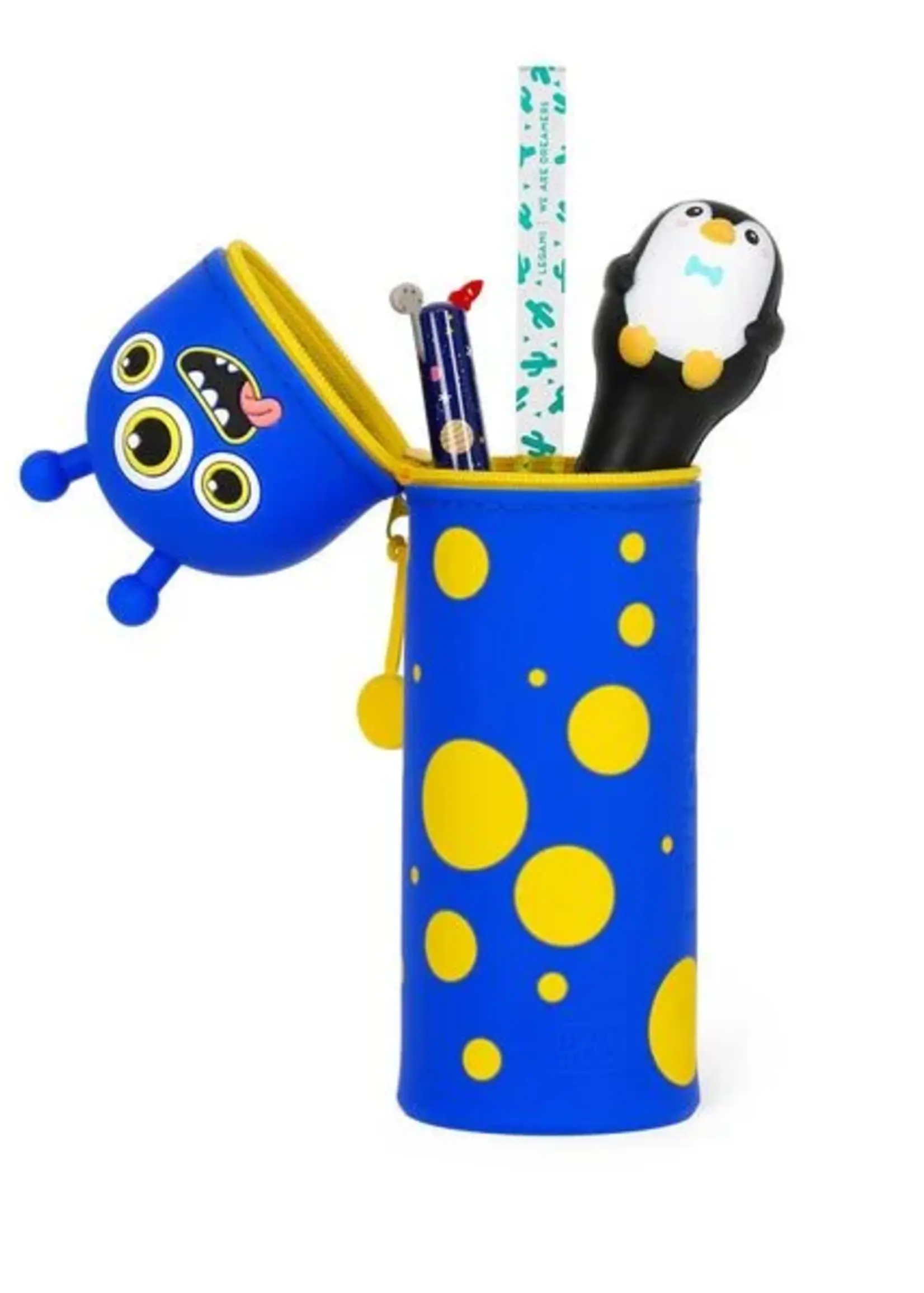 LEGAMI 2IN1 SILICONE PENCIL CASE Mons