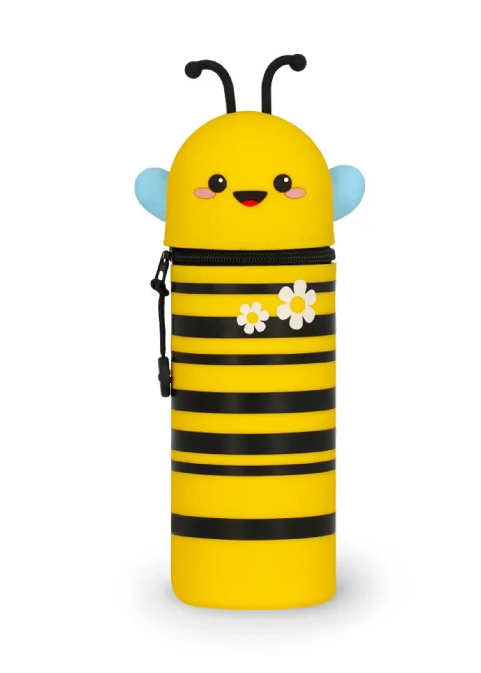 LEGAMI 2-in-1-Federmäppchen aus Silikon - Kawaii- Biene
