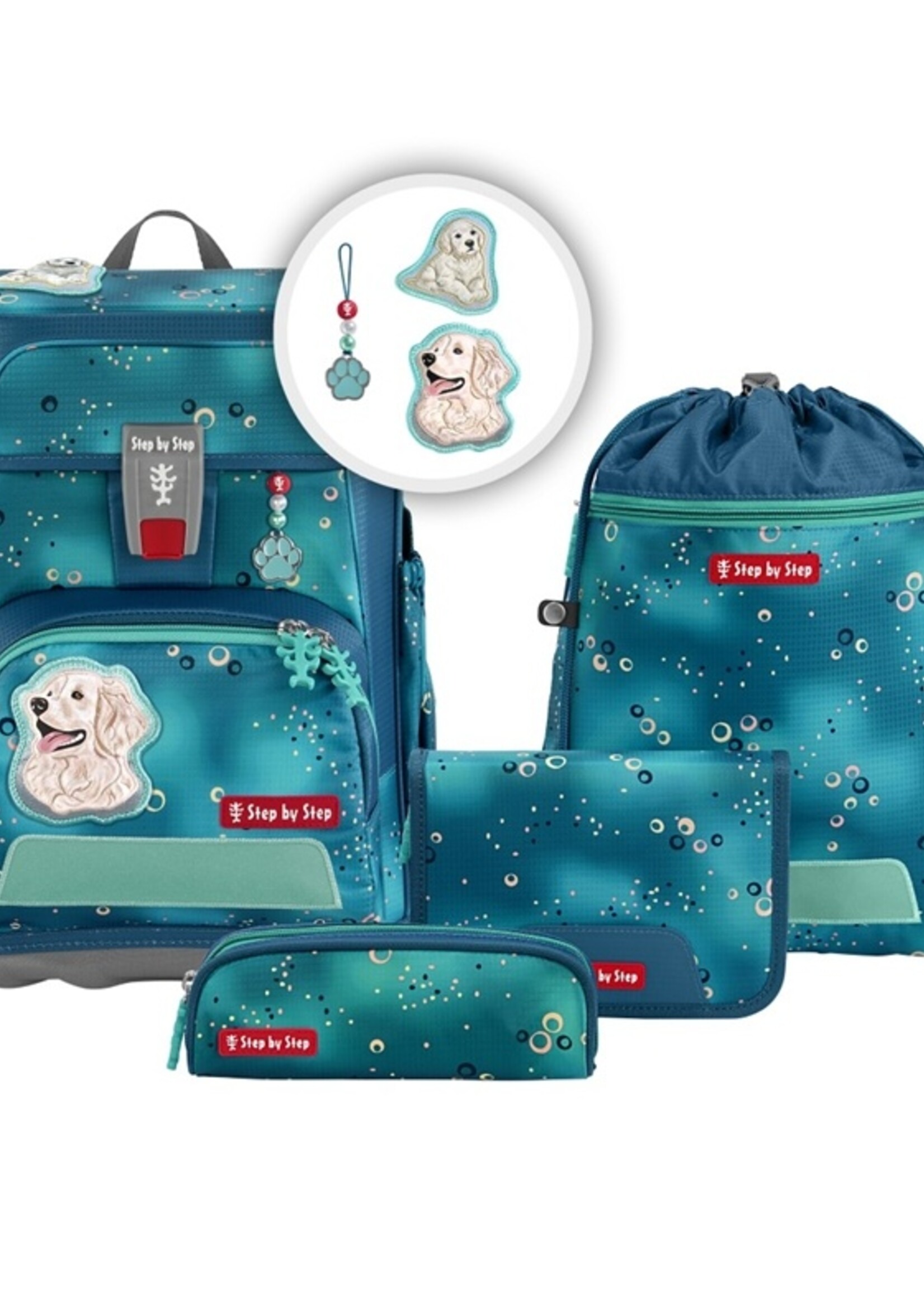 Step by Step CLOUD Schulranzen-Set Dog Basty