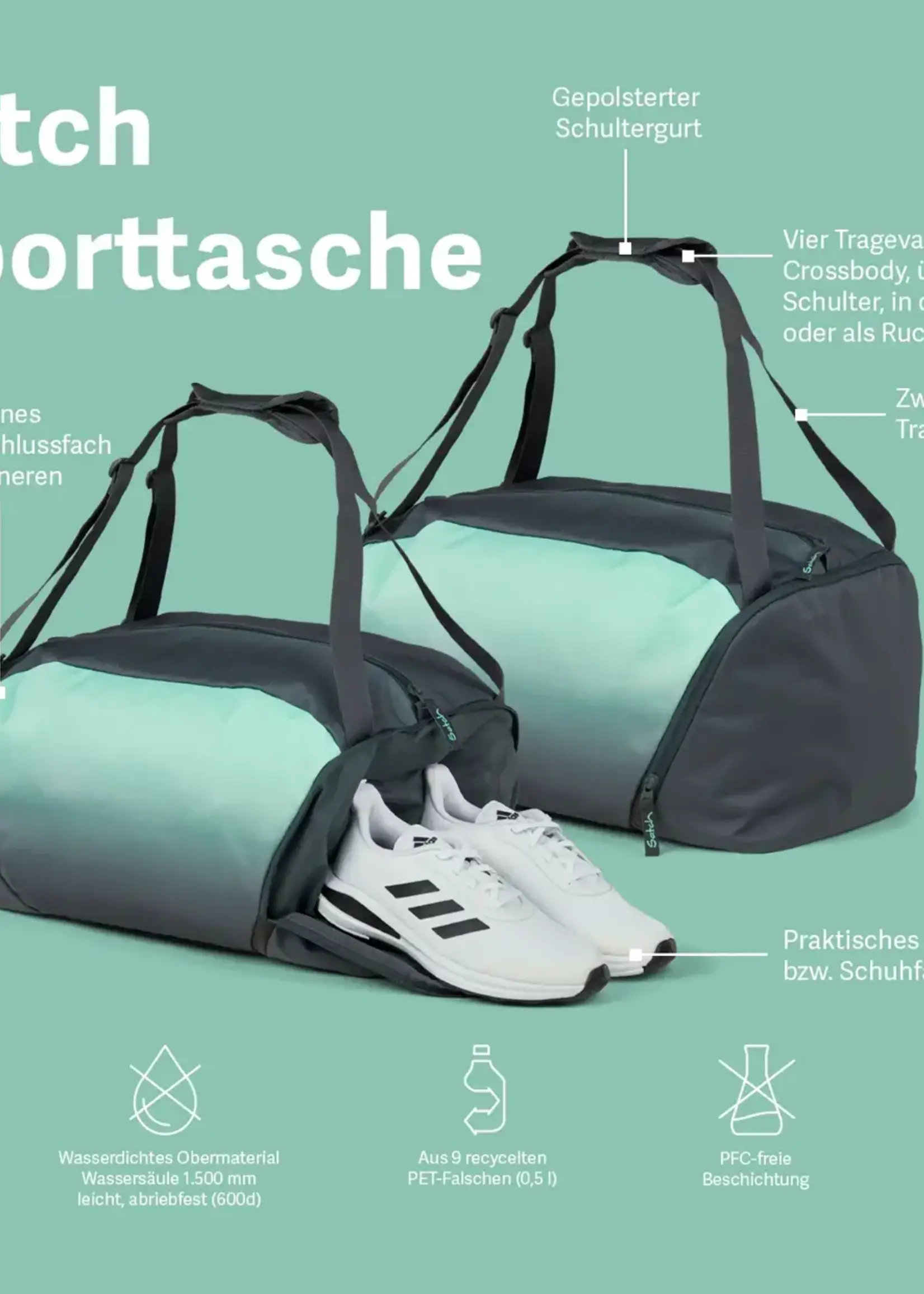 SATCH Sporttasche Caleido Blue