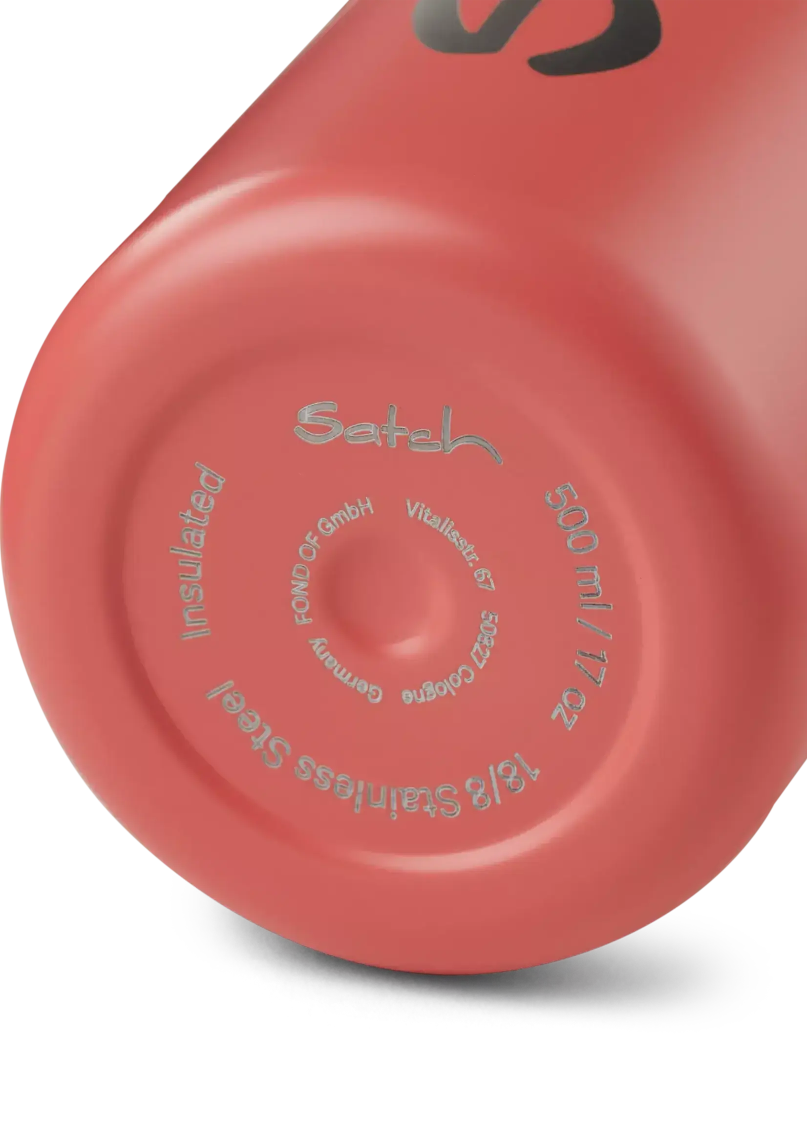 SATCH Nordic Coral Edelstahl Trinkflasche