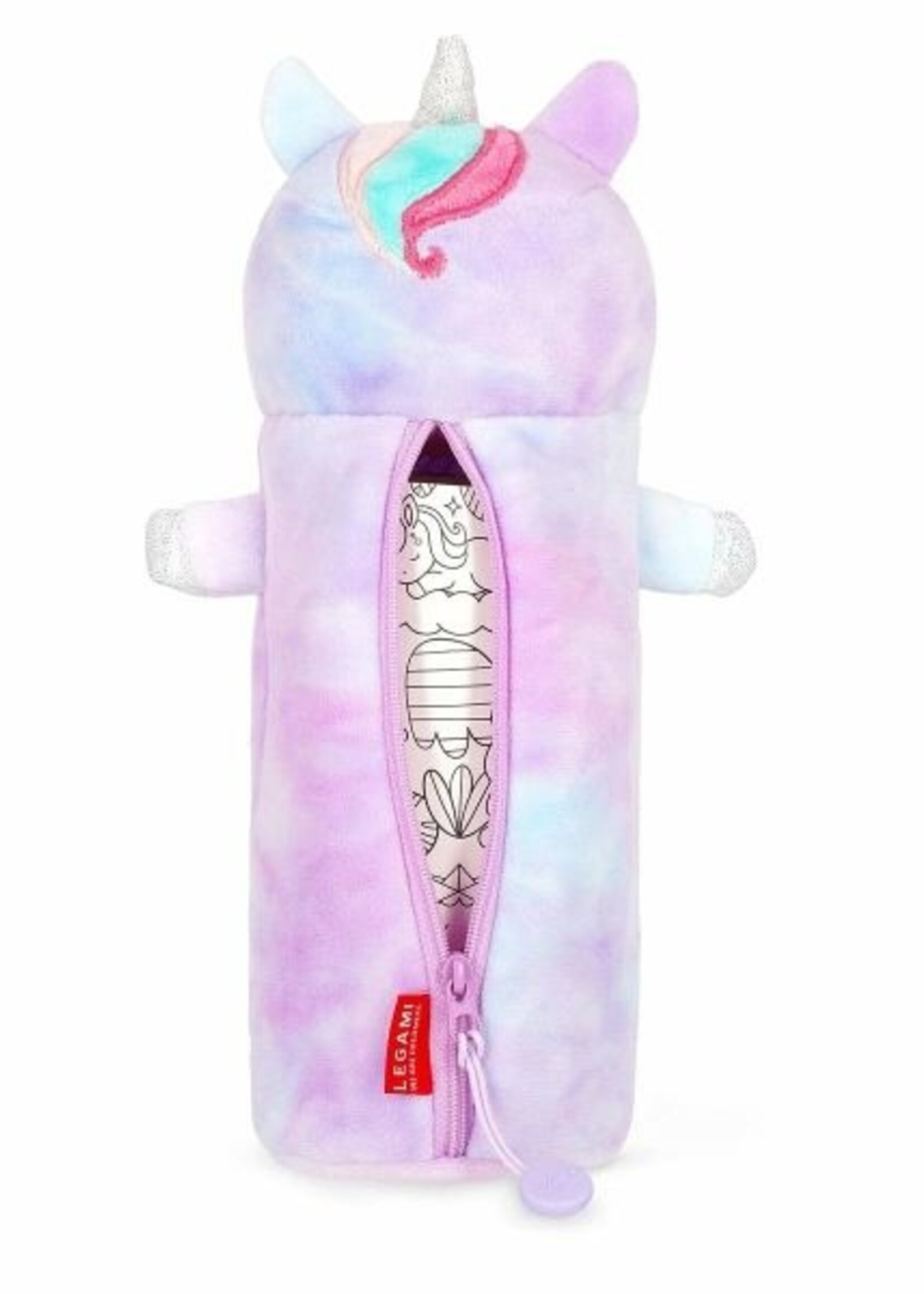 LEGAMI PLUSH PENCIL CASE - UNICORN
