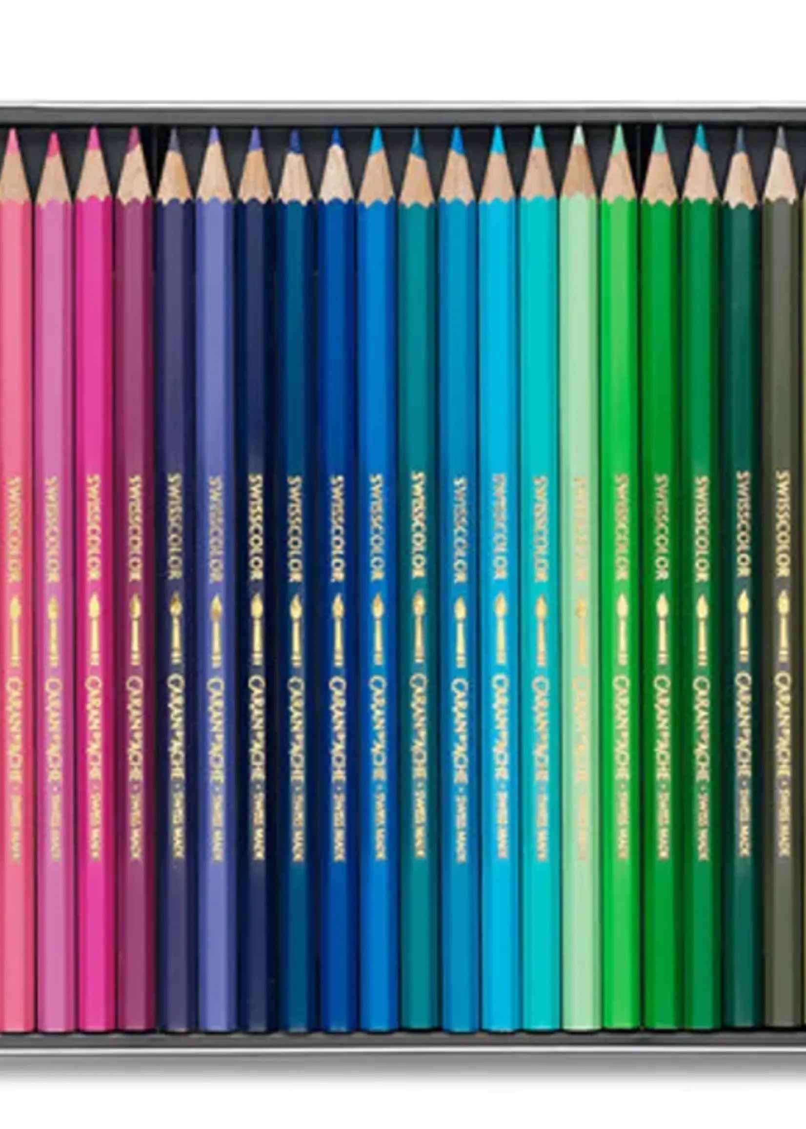 Caran d'Ache Buntstifte Swisscolor, 40er Metalletui