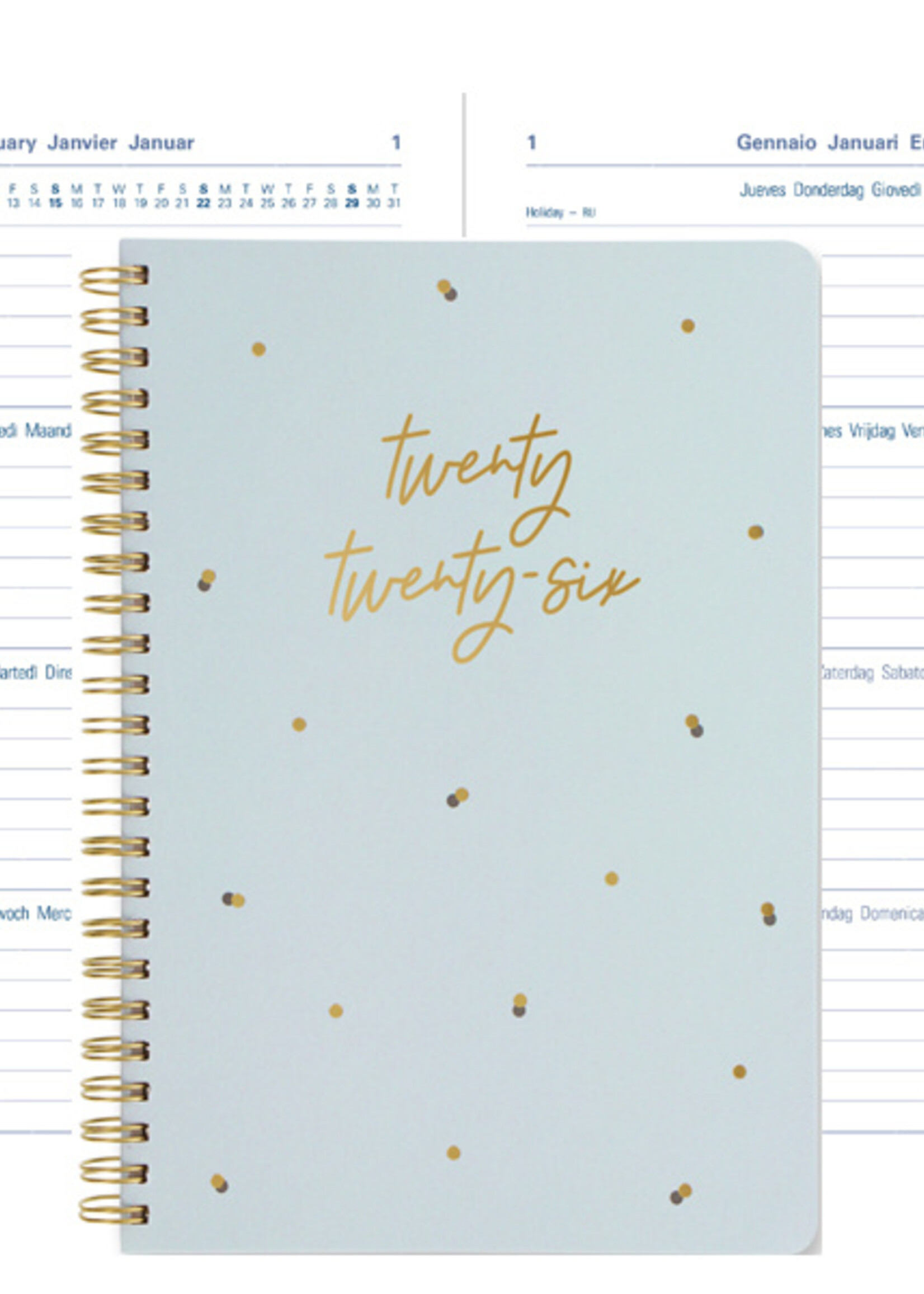 Filofax Celebrate A5 WTV ML Mint 2026