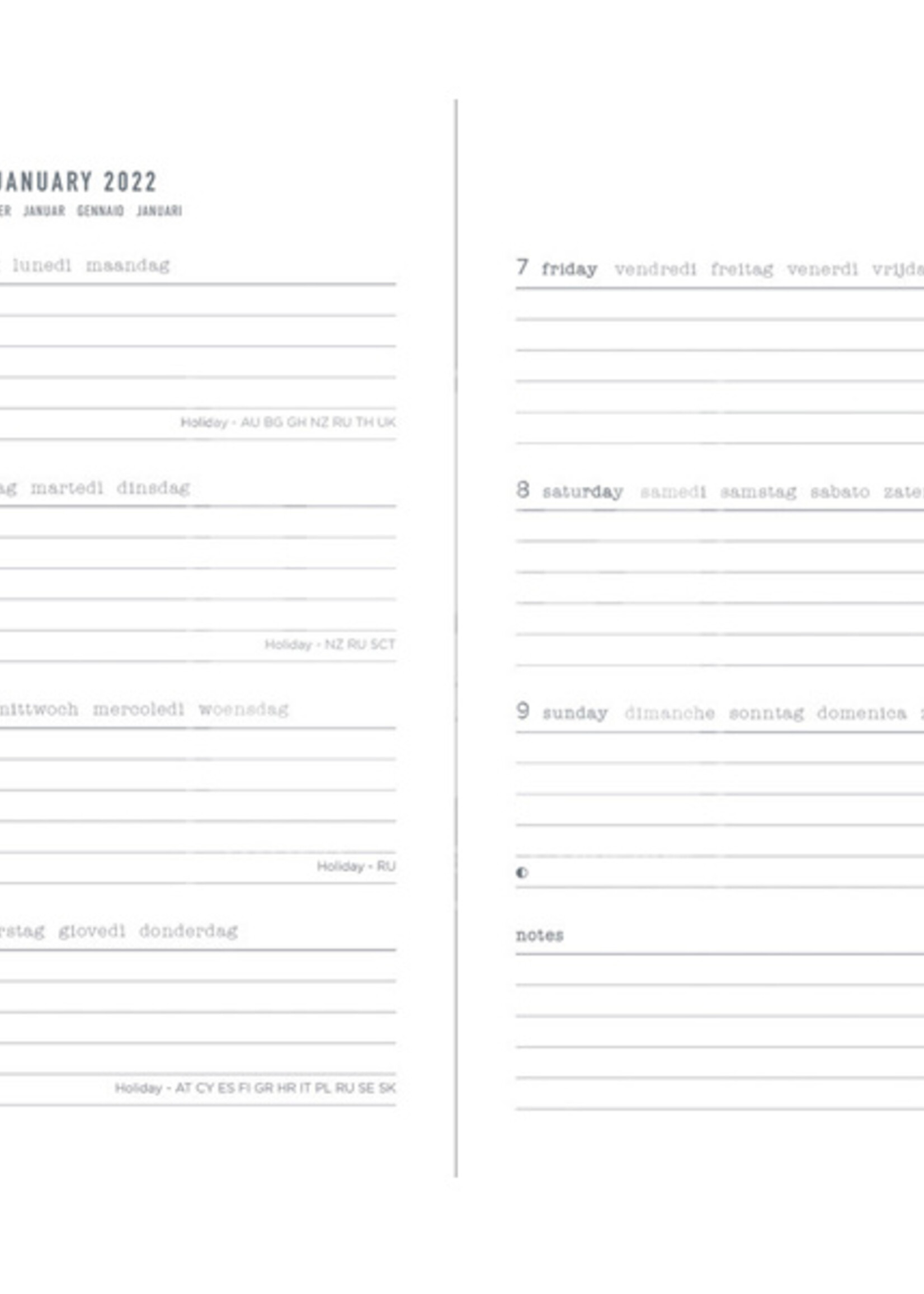 Filofax Celebrate A5 WTV ML Mint 2026