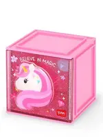 LEGAMI Schreibtischbox - Cutie Cube - Einhorn