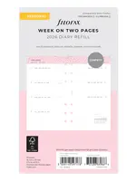 Filofax Confetti Kalender 1 Woche / 2 Seiten Personal 2026 Filofax Confetti Kalender 1 Woche / 2 Seiten Personal 2026