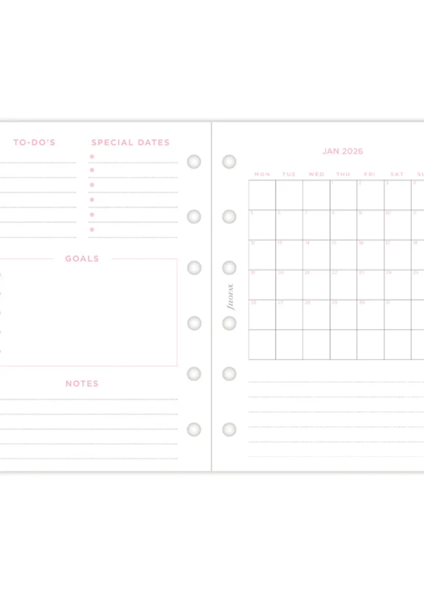 Filofax Confetti WTV Illustrated Diary
