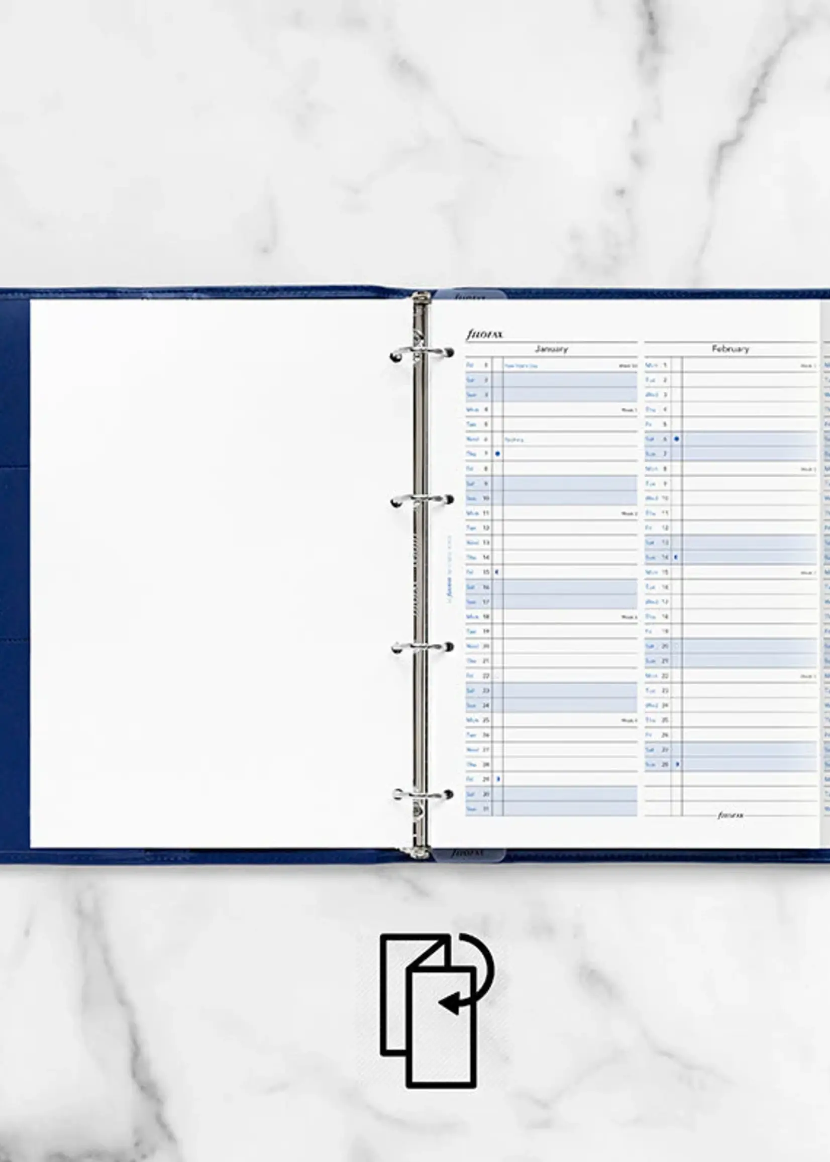 Filofax Jahresplaner englisch A4 2027