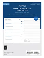 Filofax A5 1W/1S + Not.mehrsp.2026