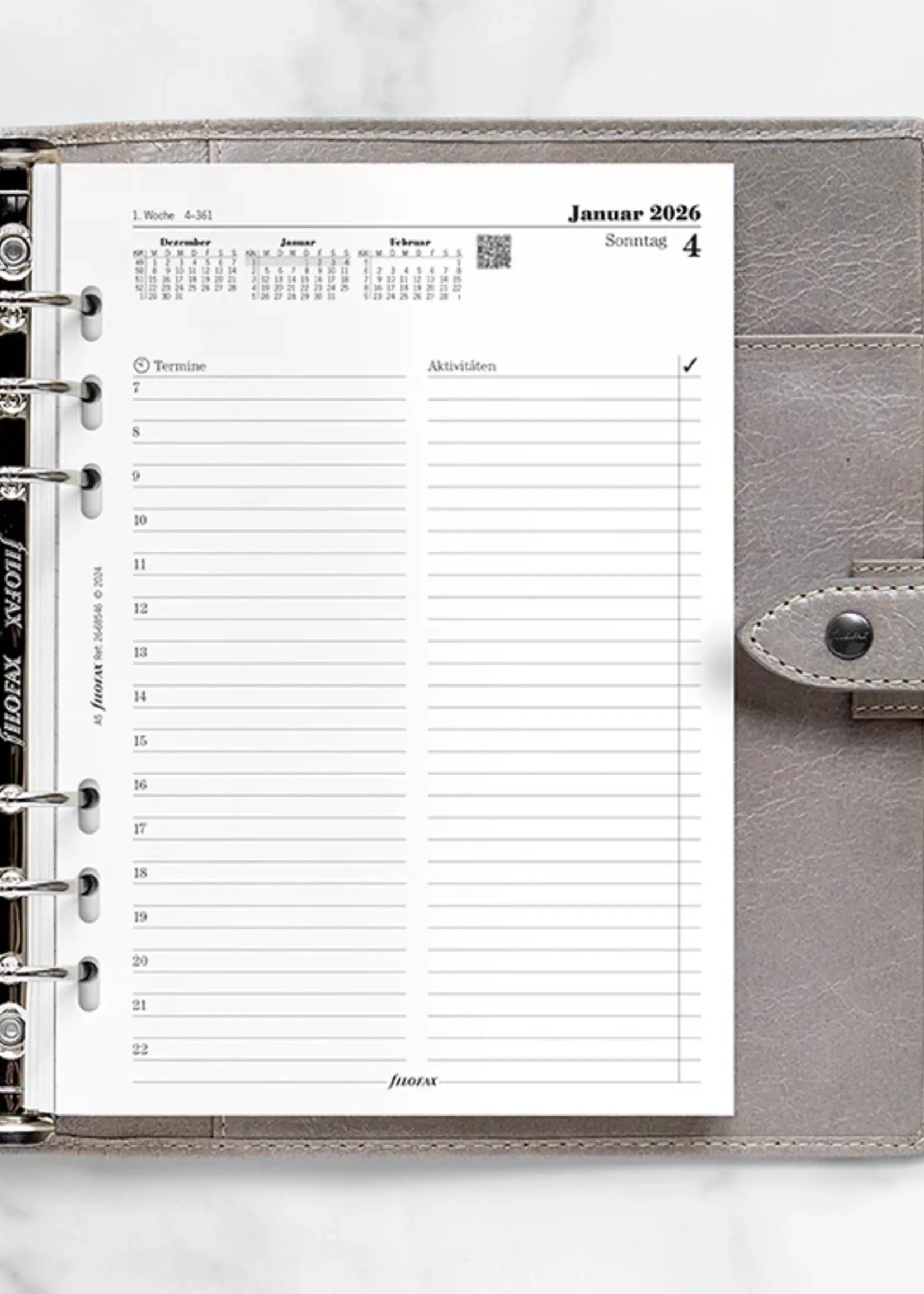 Filofax A5 Multi 1T/1S (D)2026