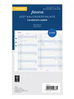 Filofax Jahresplaner Personal 2027, deutsch