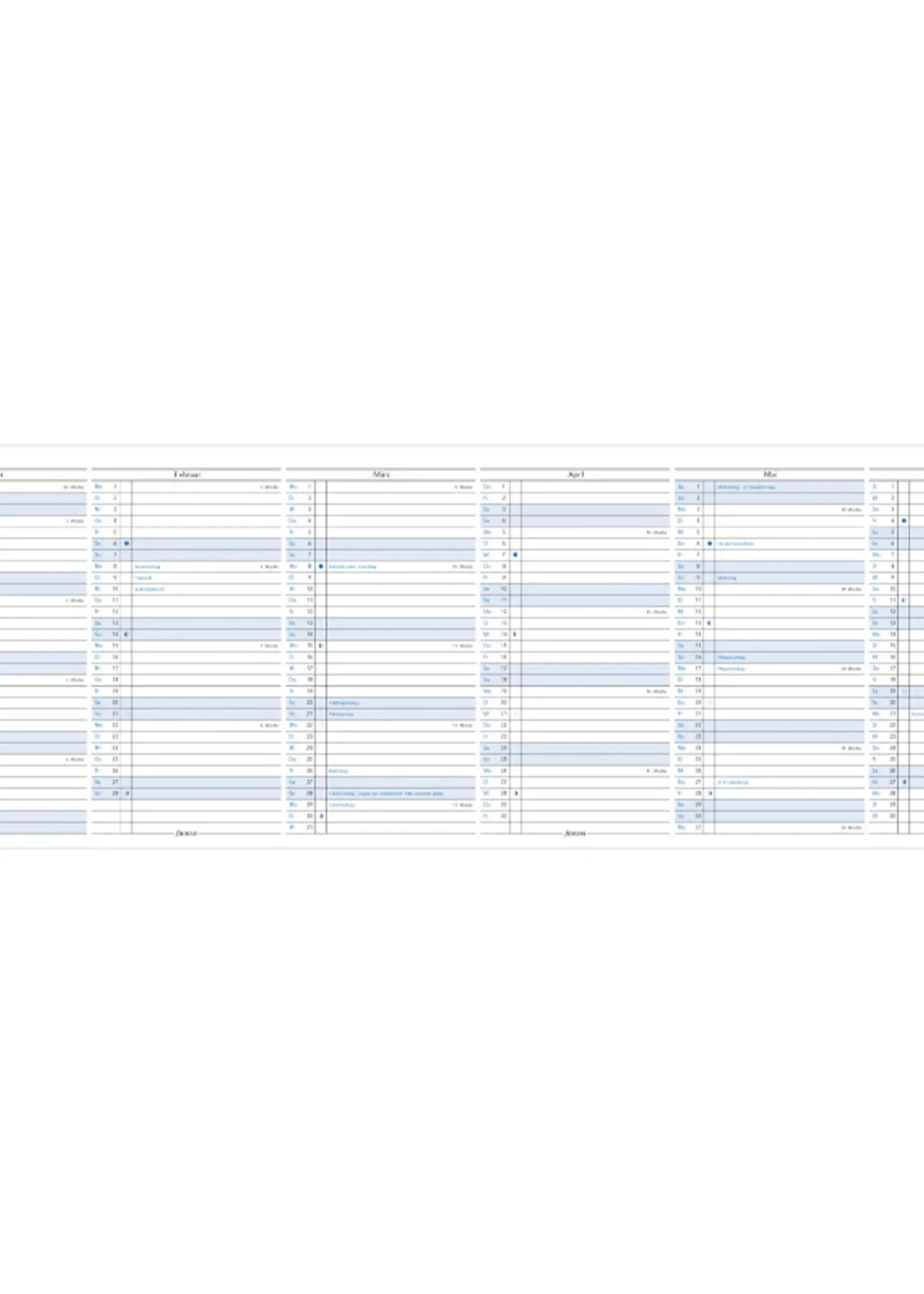 Filofax Jahresplaner deutsch Personal 2027