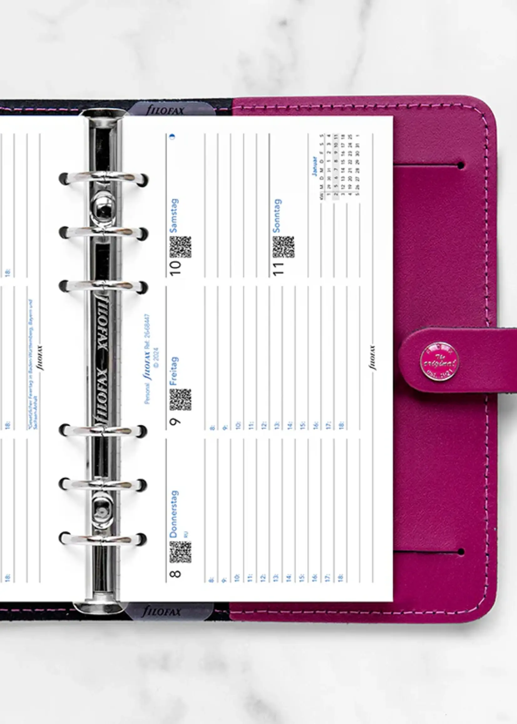 Filofax PER 1W/2S. horiz.(D)2026