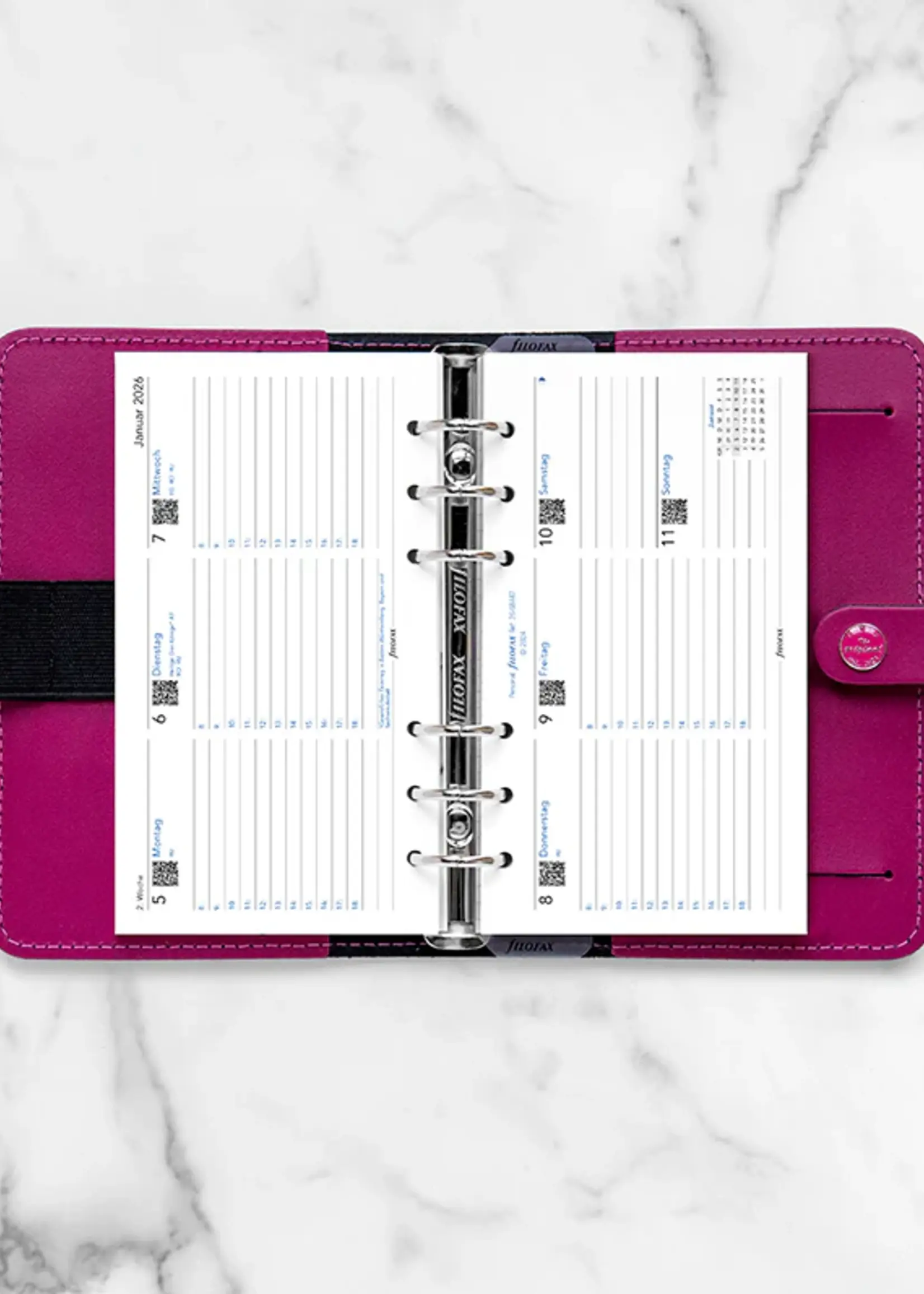Filofax 1 Woche / 2 Seiten deutsch Personal 2026